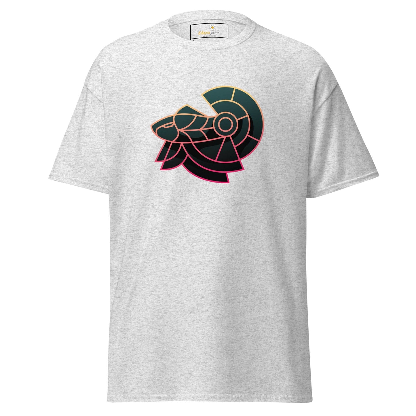 Unisex classic tee - ABSTRACT HERMIT - REGULAR - Ash / S
