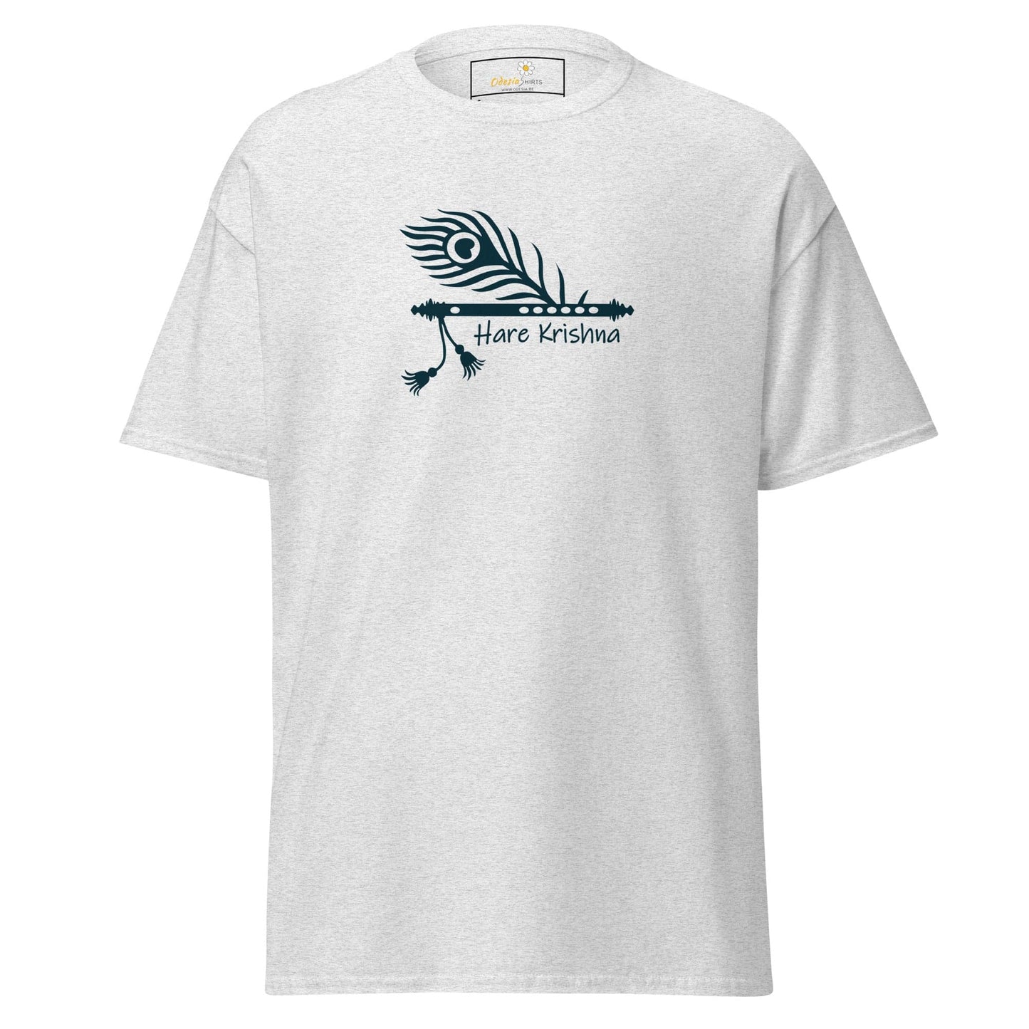 Unisex classic t-shirt - SPIRITUAL HARE KRISHNA - REGULAR - Ash / S