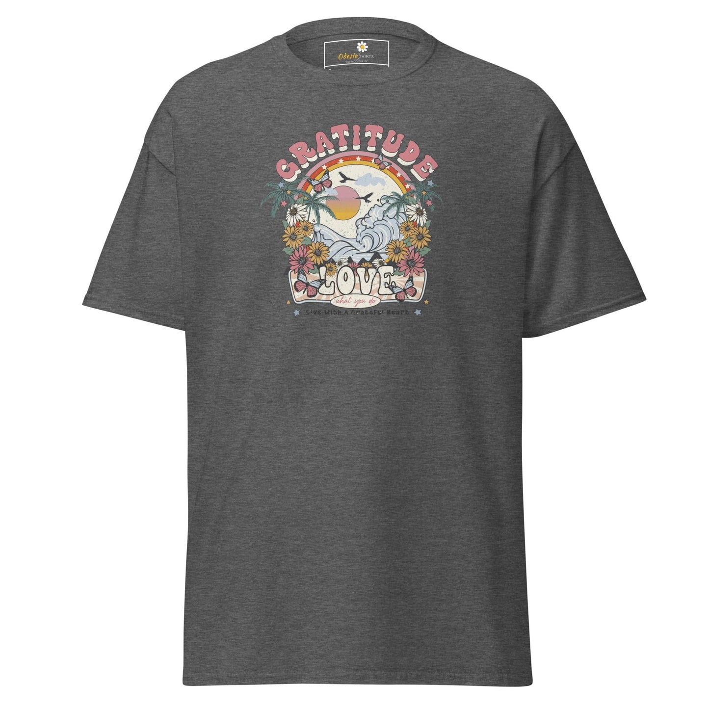 Art T-shirt Design Tee • Man / Woman • [s-xl] - Dark Heather / s