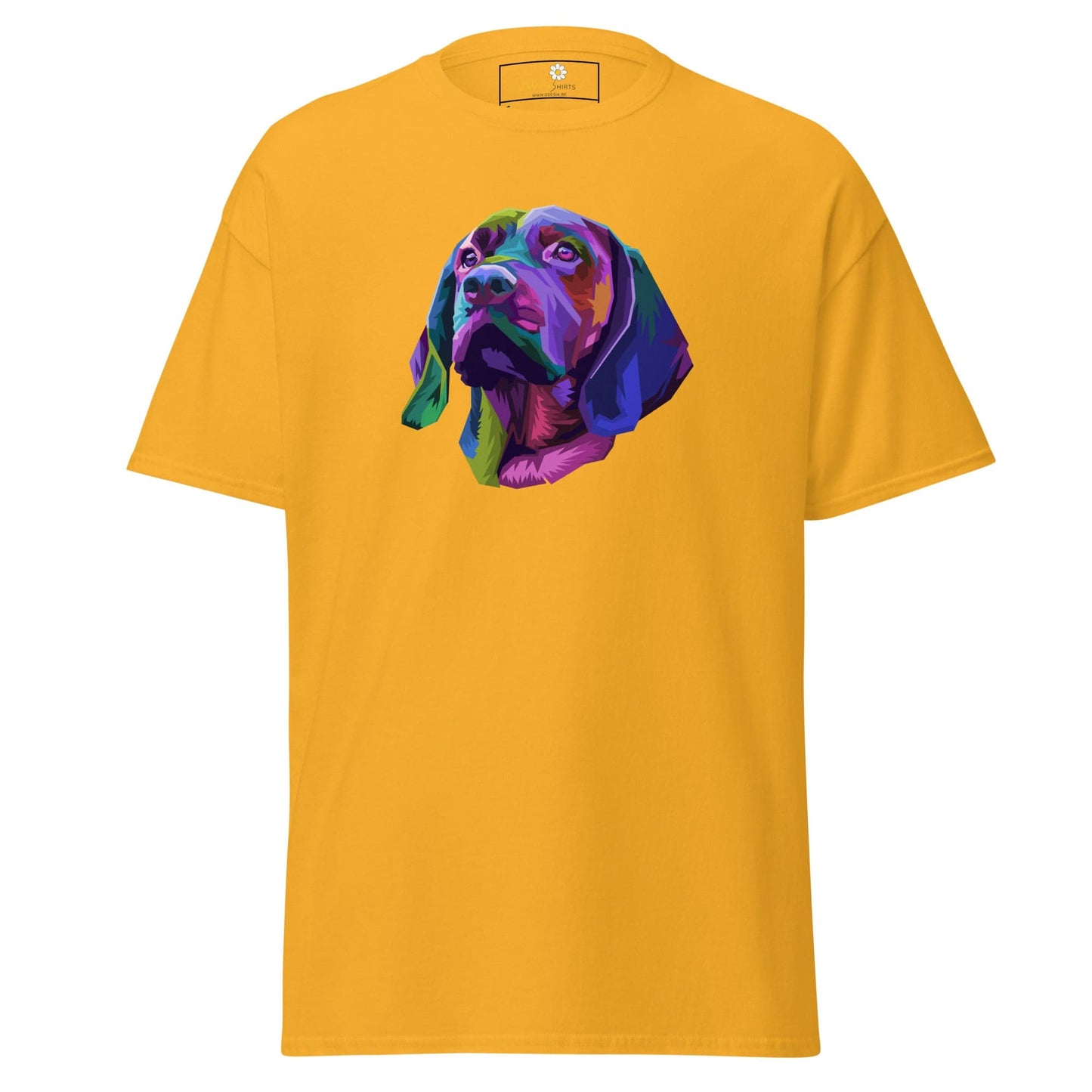 Art T-shirt Design Tee • Man / Woman • [s-xl] - Gold / s