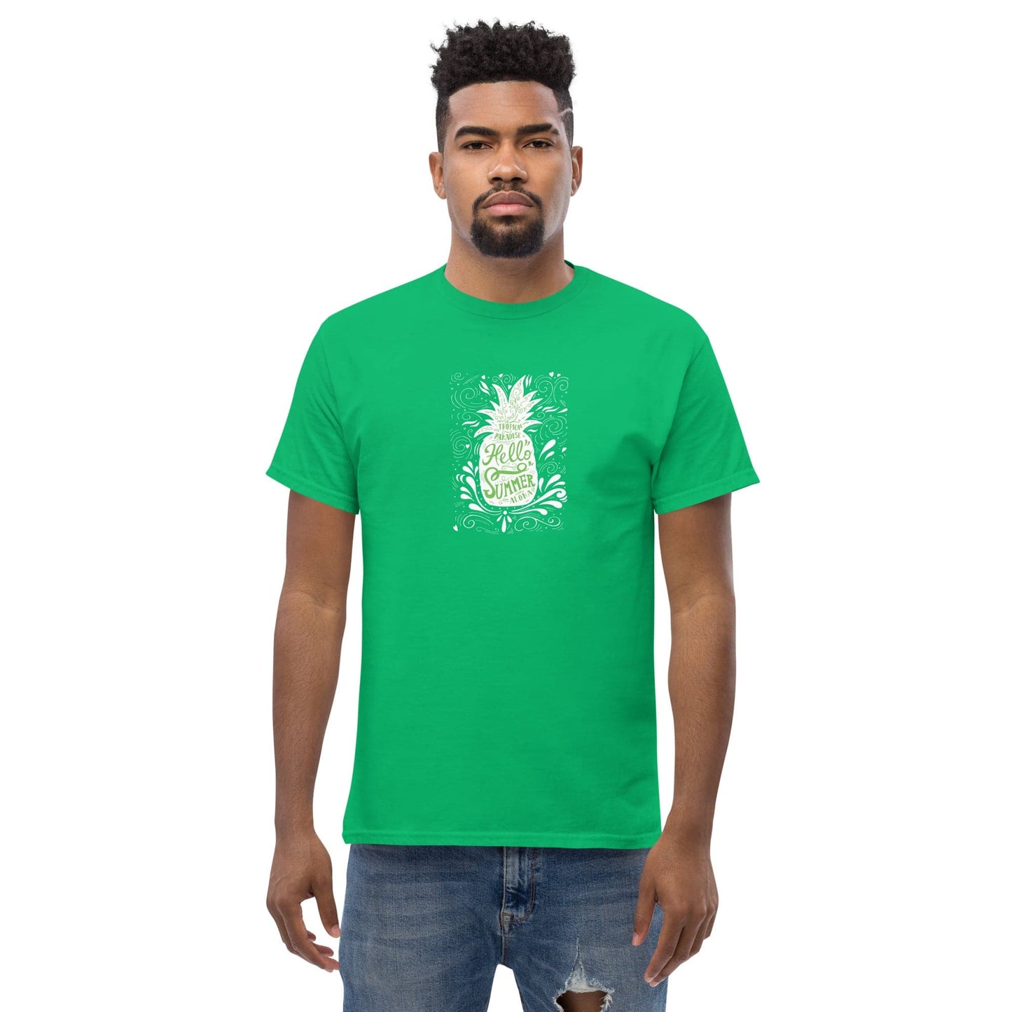 Art T-shirt Design Tee • Man / Woman • [s-xl] - Irish Green / s