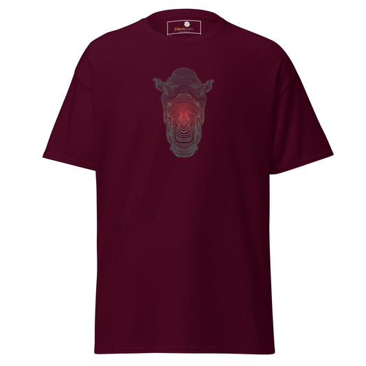 Art T-shirt Design Tee • Man / Woman • [s-xl] - Maroon / s