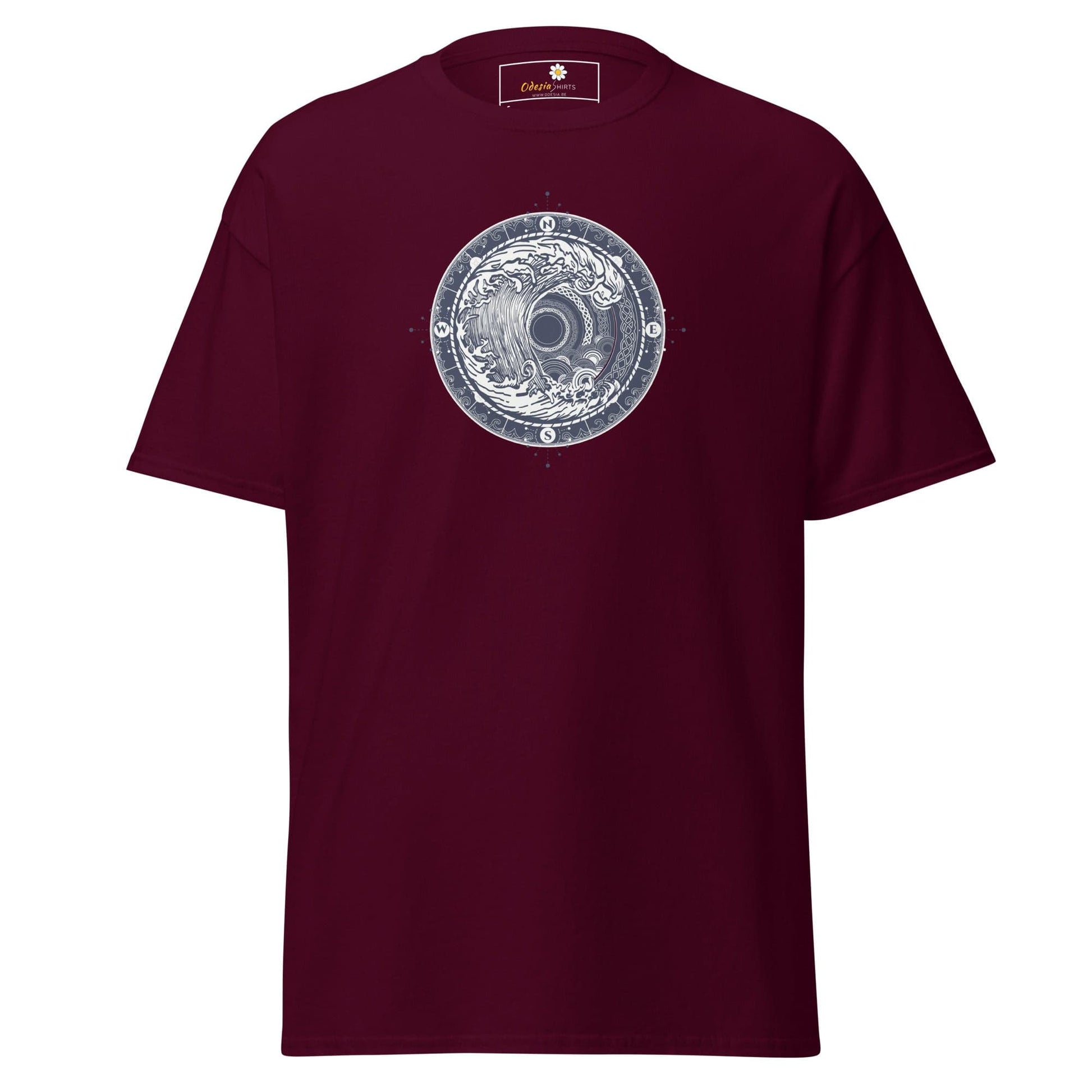 Art T-shirt Design Tee • Man / Woman • [s-xl] - Maroon / s