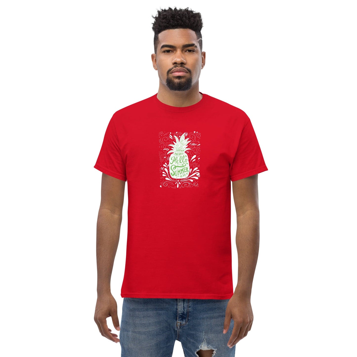Art T-shirt Design Tee • Man / Woman • [s-xl] - Red / s
