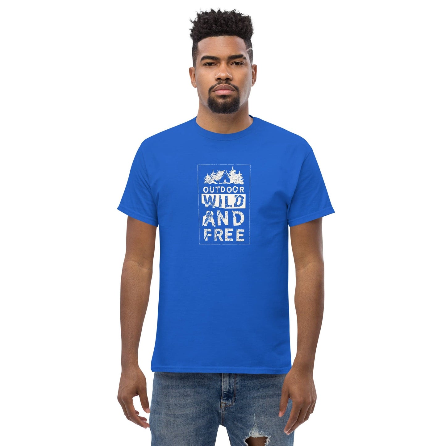 Art T-shirt Design Tee • Man / Woman • [s-xl] - Royal / s