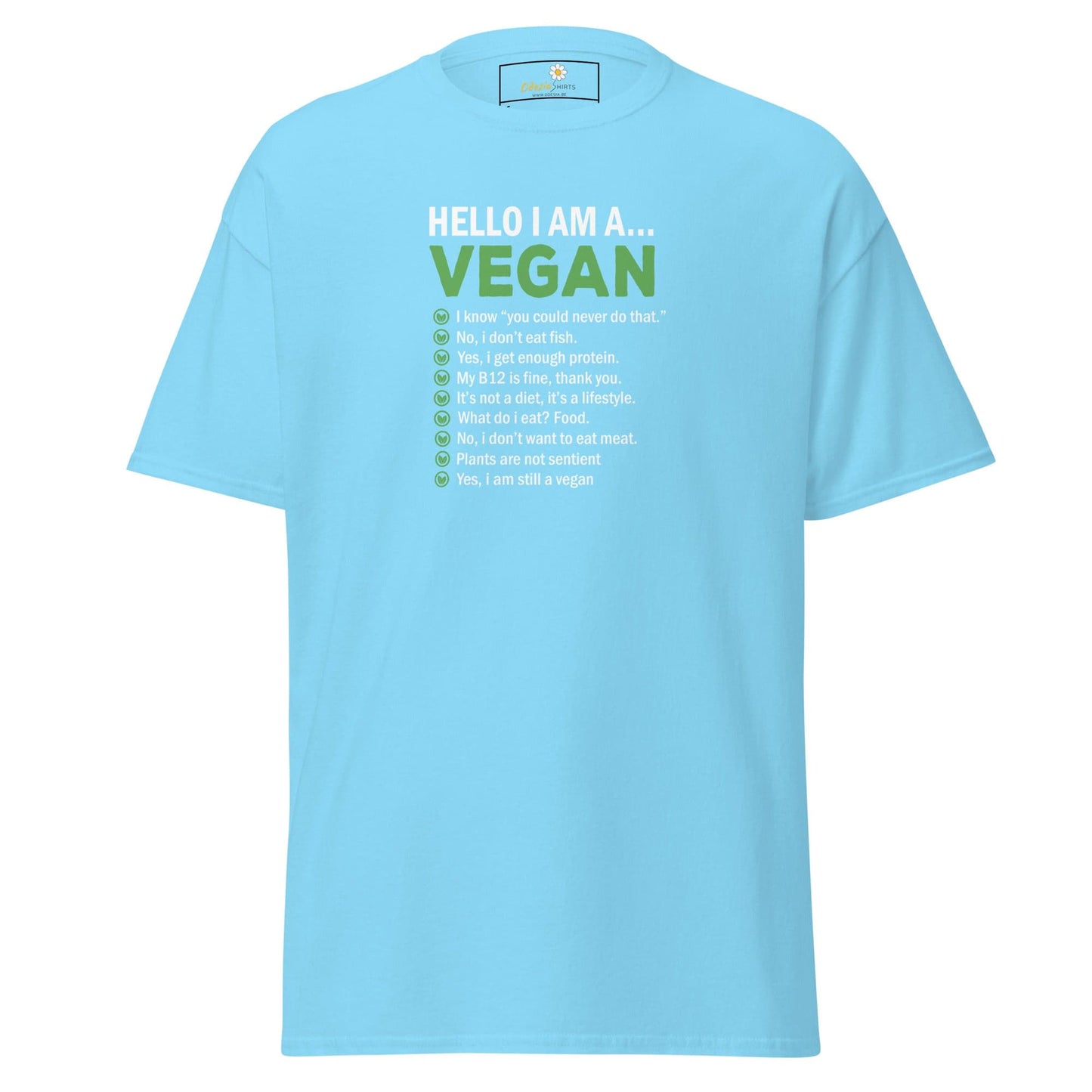 Art T-shirt Design Tee • Man / Woman • [s-xl] - Sky / s