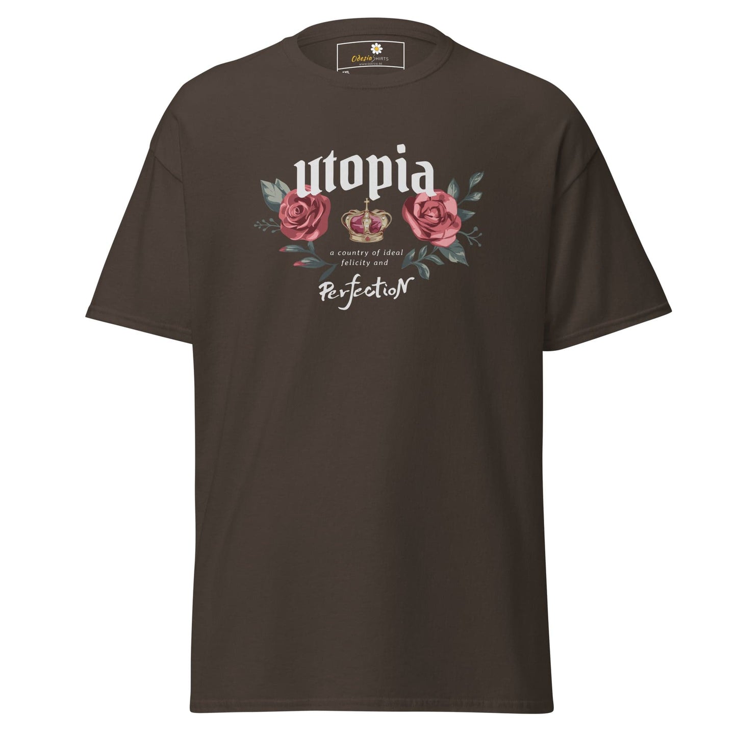 Art T-shirt Design Tee • Men / Women • [2xl-5xl] - Dark Chocolate / 2xl