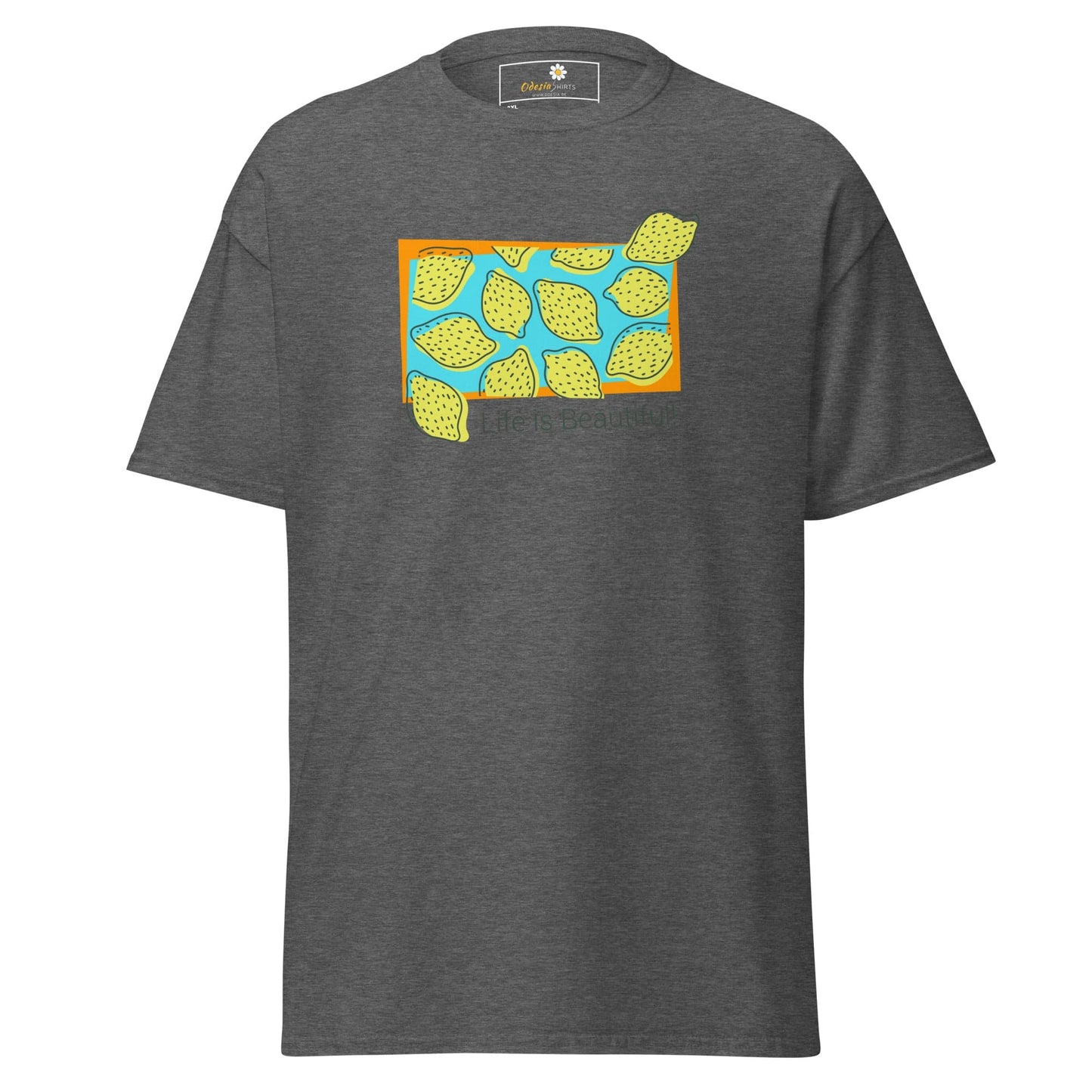 Art T-shirt Design Tee • Men / Women • [2xl-5xl] - Dark Heather / 2xl