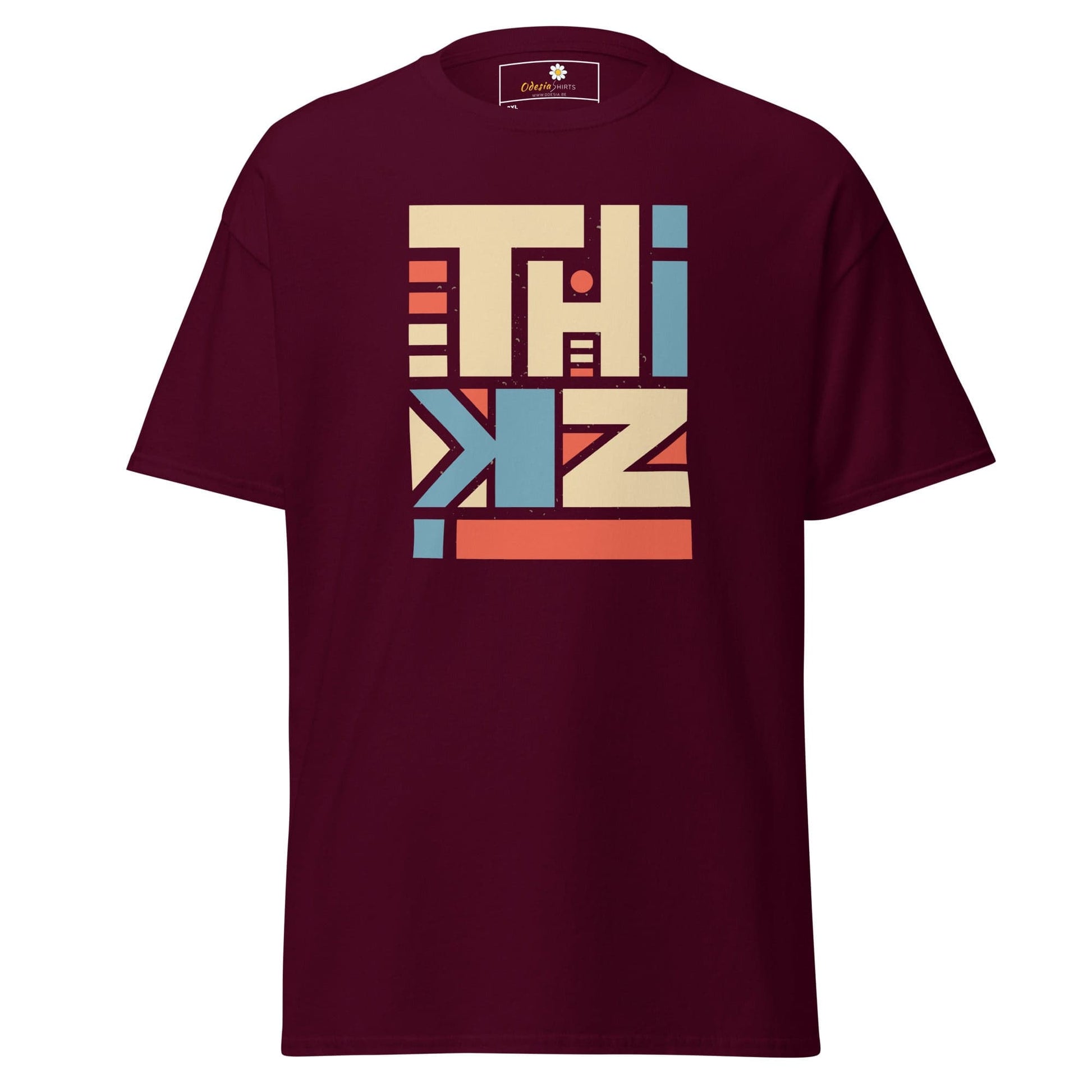 Art T-shirt Design Tee • Men / Women • [2xl-5xl] - Maroon / 2xl
