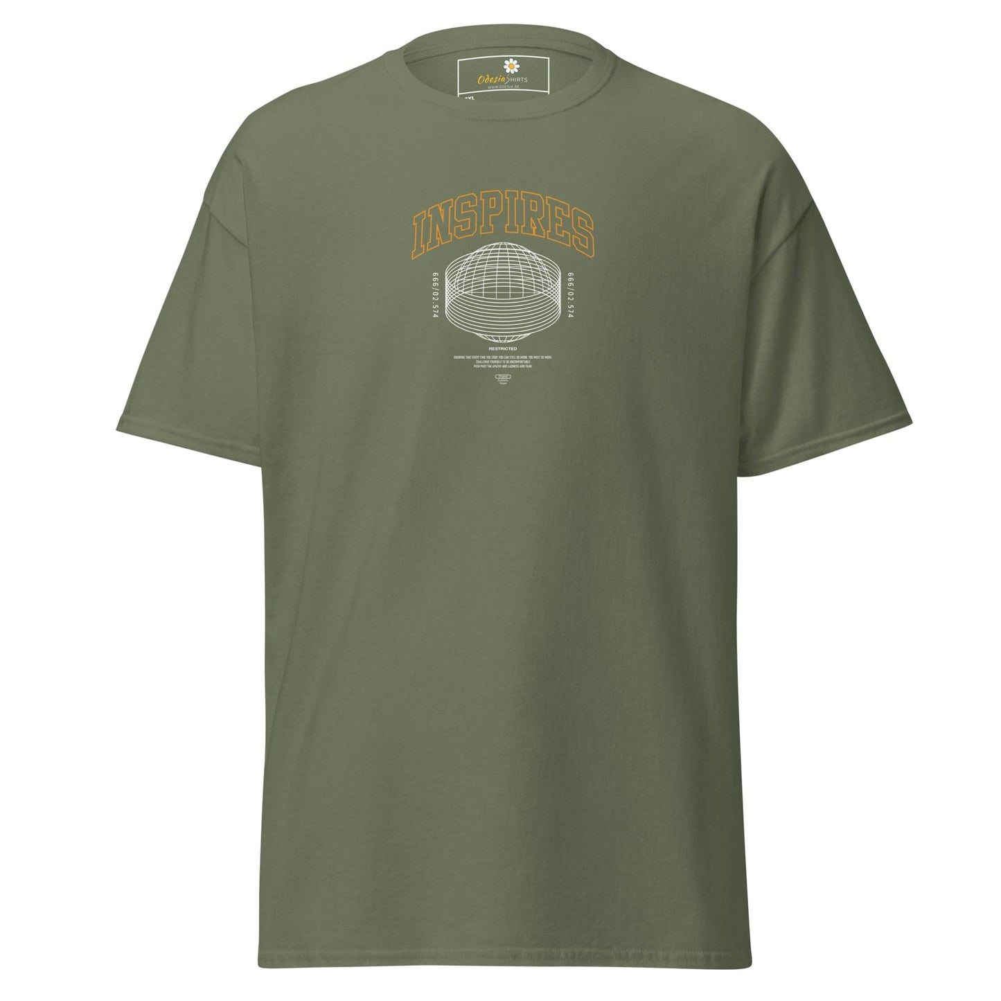 Art T-shirt Design Tee • Men / Women • [2xl-5xl] - Military Green / 2xl