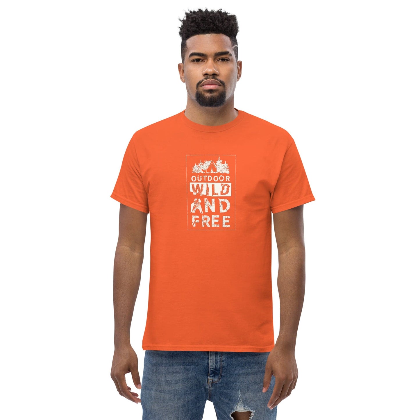 Art T-shirt Design Tee • Men / Women • [2xl-5xl] - Orange / 2xl