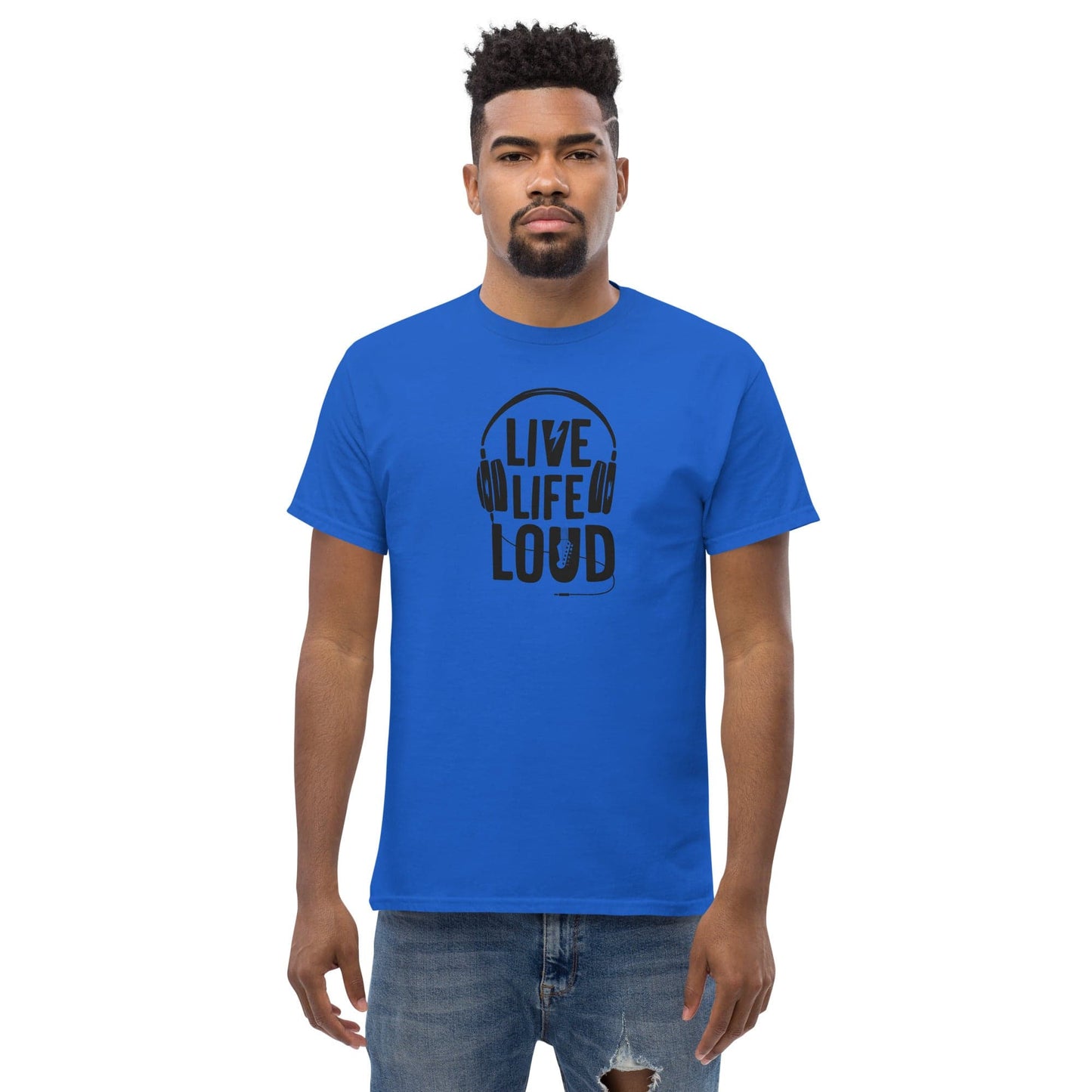 Art T-shirt Design Tee • Men / Women • [2xl-5xl] - Royal / 2xl