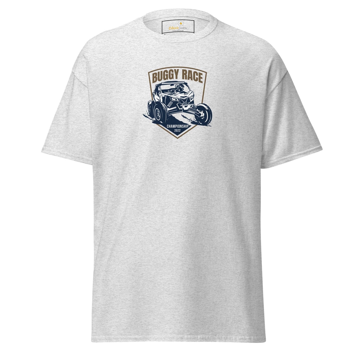 Unisex classic t-shirt - MOTOR BUGGY RACE - REGULAR - Ash / S