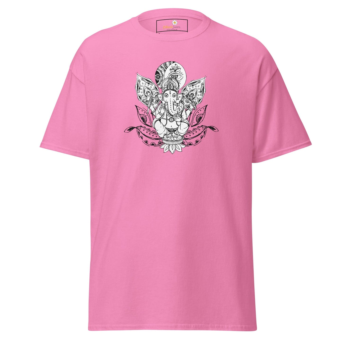 Unisex classic t-shirt - SPIRITUAL GANESH - REGULAR - Azalea / S