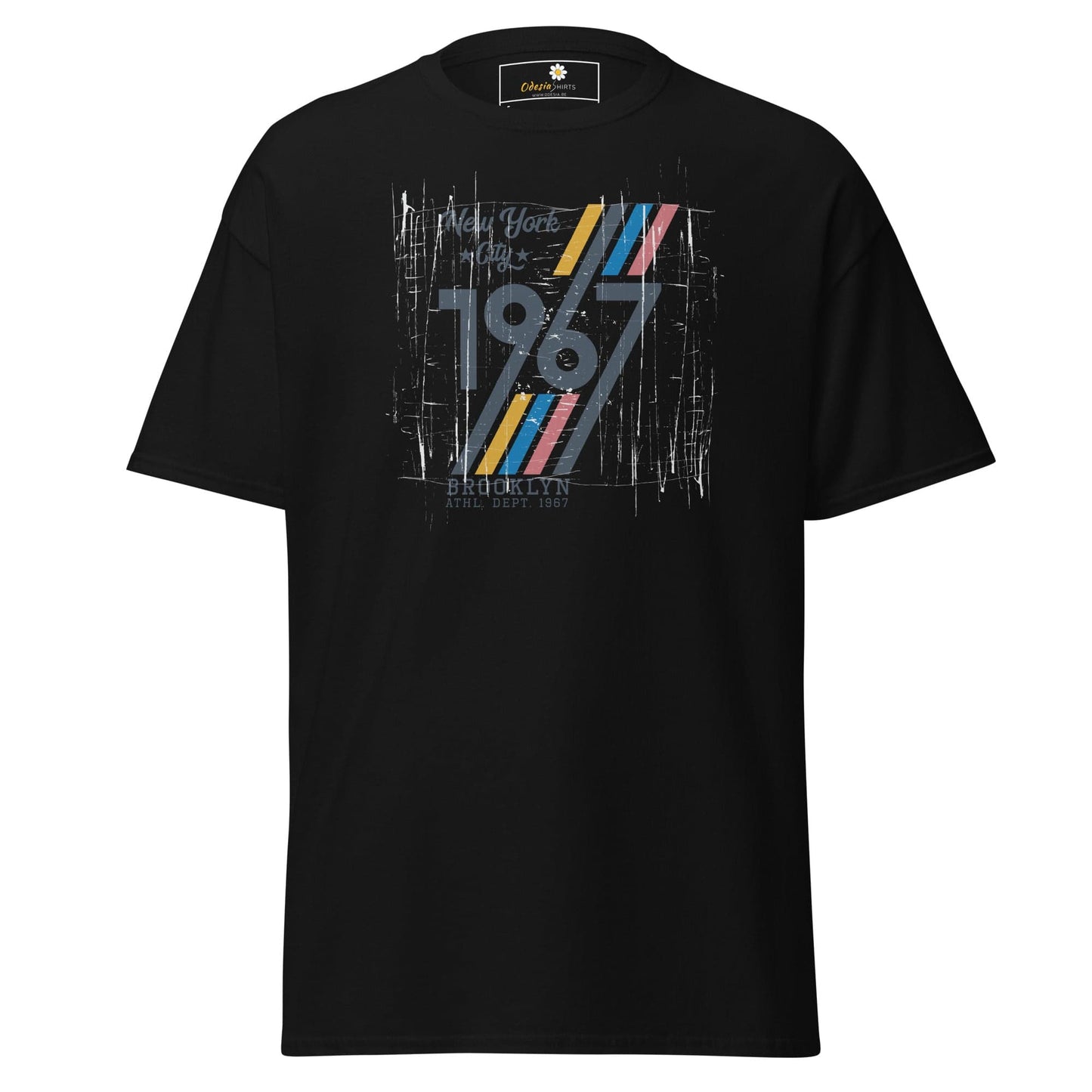 Unisex classic t-shirt - URBAN 1967 NY CITY - REGULAR - Black / S