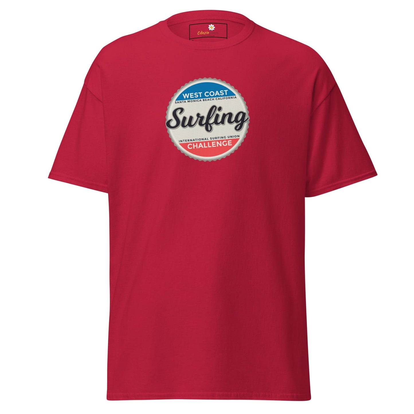 Unisex classic tee - SPORT SURFING COAST - REGULAR - Cardinal / S