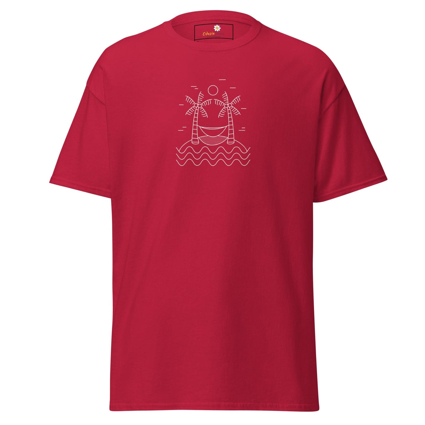 Unisex classic tee - SUMMER SUNNY ISLAND - REGULAR - Cardinal / S