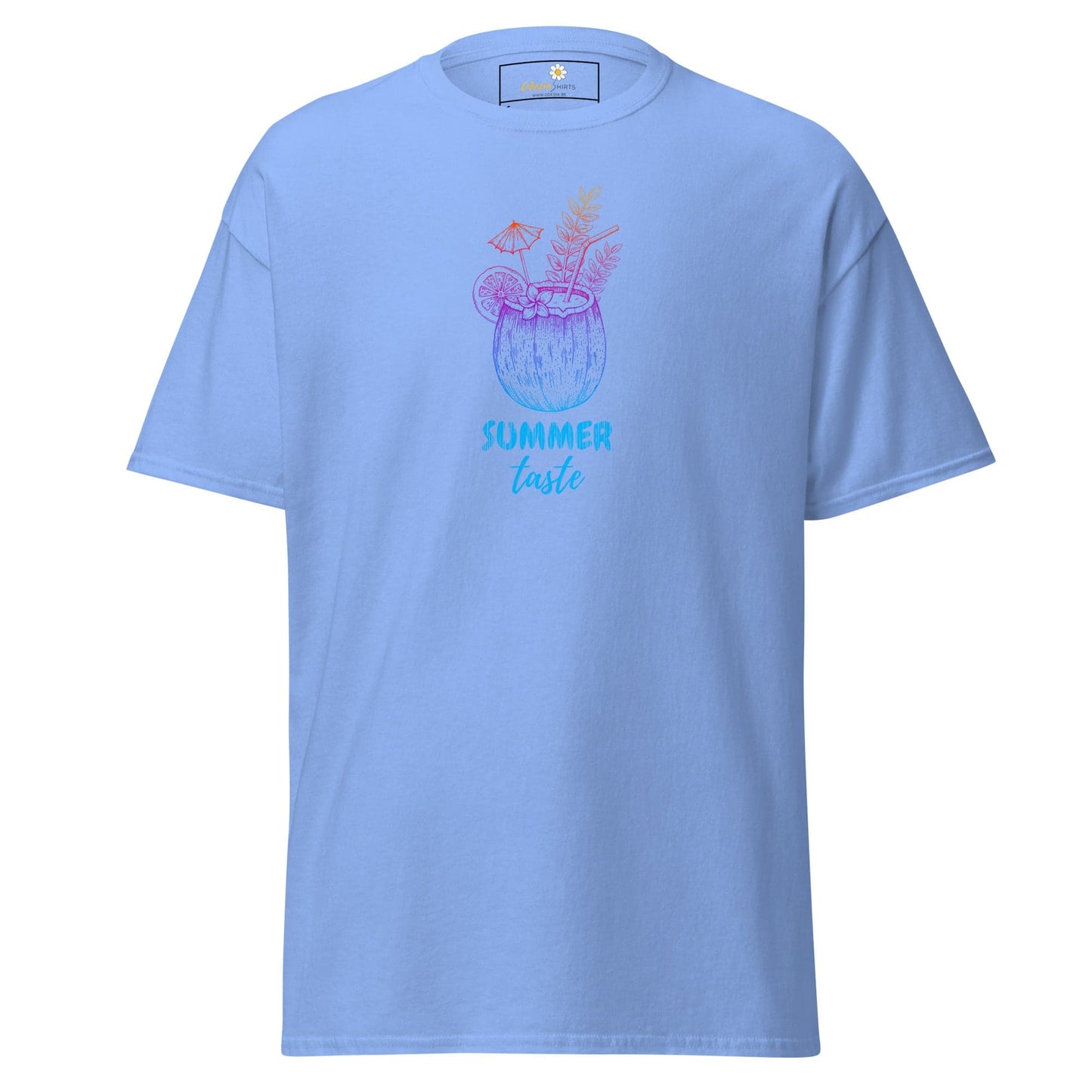 Unisex classic t-shirt - SUMMER MISC TASTE - REGULAR - Carolina Blue / S