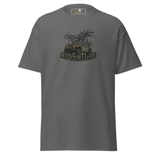 Unisex classic tee - ADVENTURE 4X4 - REGULAR - Charcoal / S