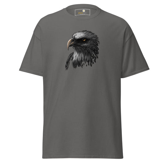 Unisex classic t-shirt - WILD LIFE EAGLE - REGULAR - Charcoal / S