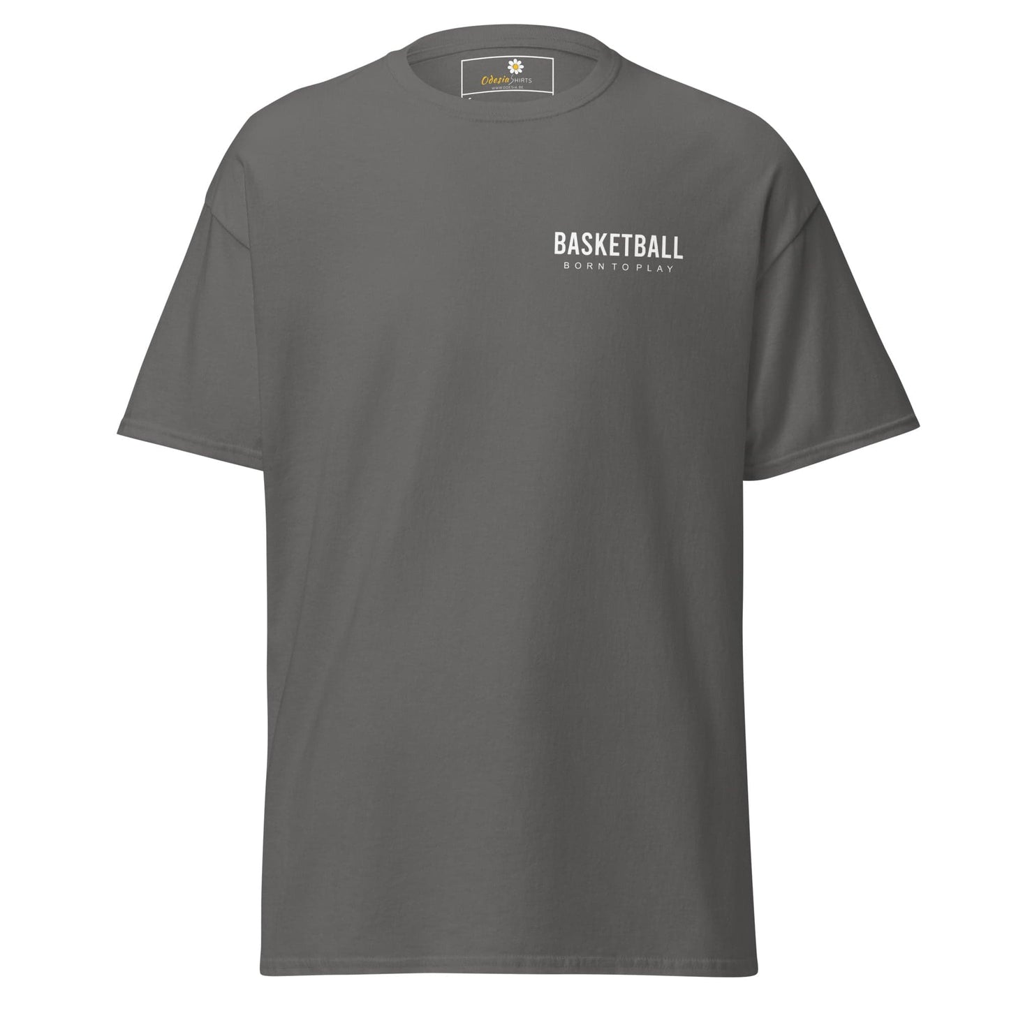 Unisex classic t-shirt - SPORT BASKETBALL - REGULAR - Charcoal / S