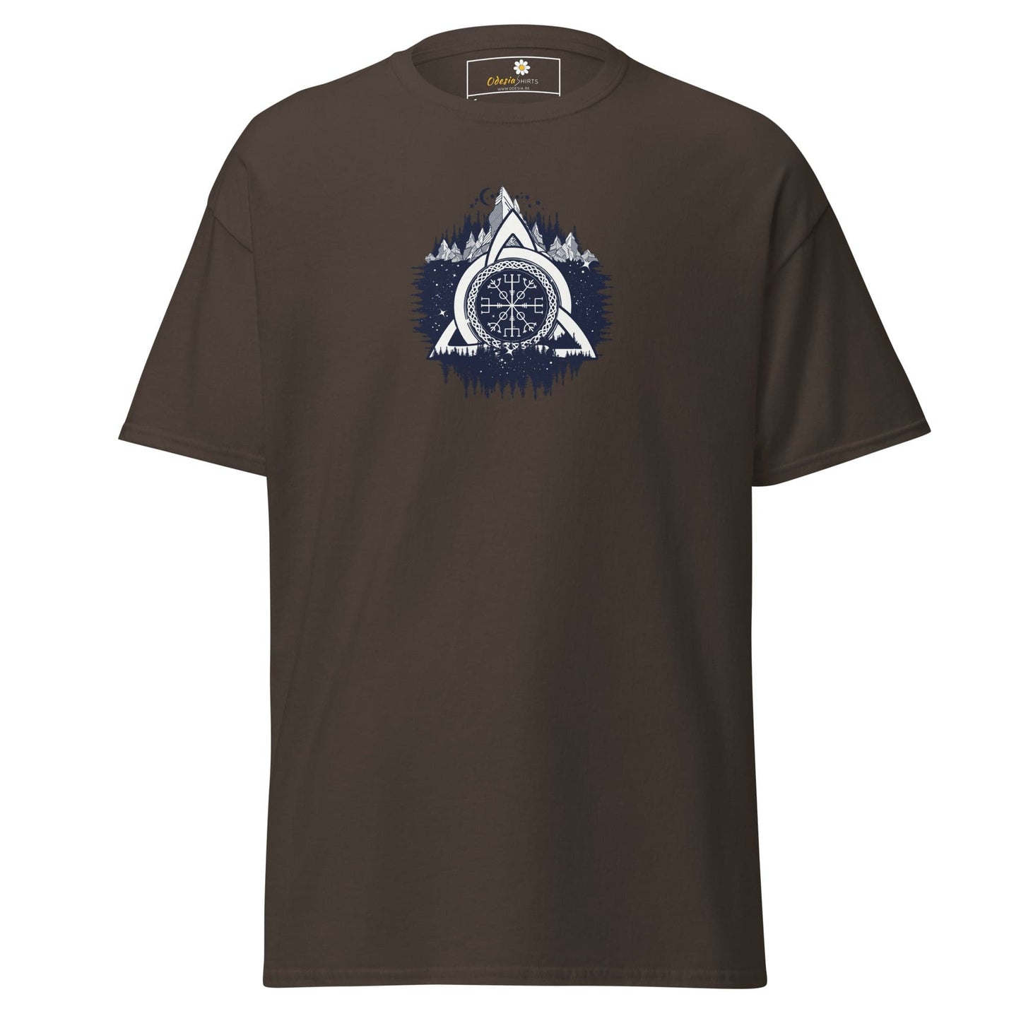 Unisex classic tee - MYSTIC MAGICAL DIRECTIONS - REGULAR - Dark Chocolate / S