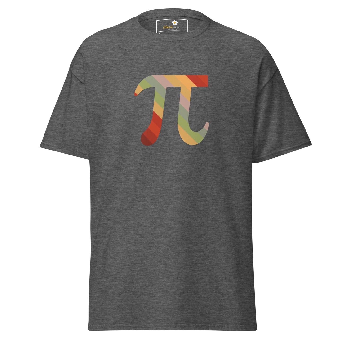 Unisex classic tee - MISC MATHI PI - REGULAR - Dark Heather / S