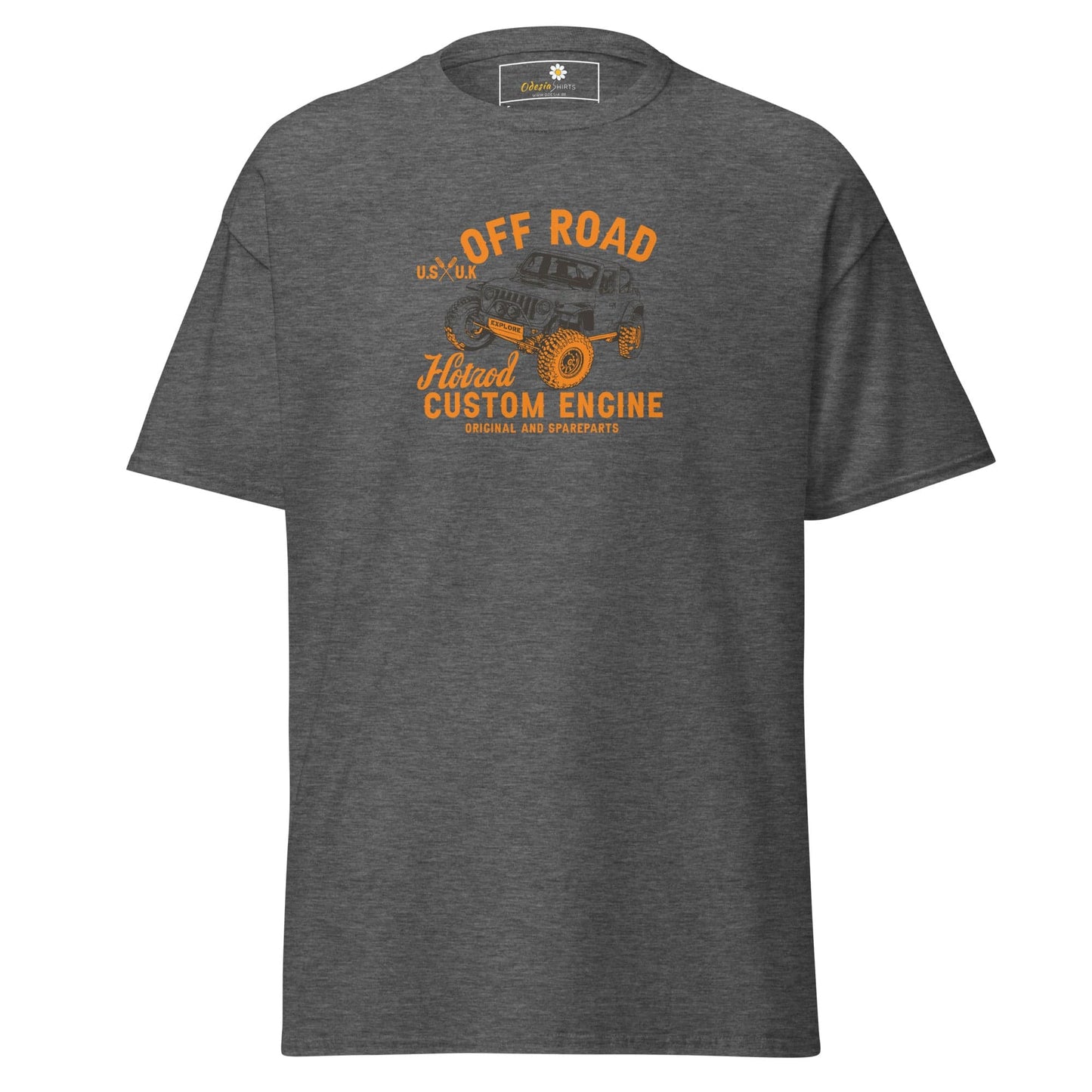 Unisex classic tee - MISC OFF ROAD - REGULAR - Dark Heather / S
