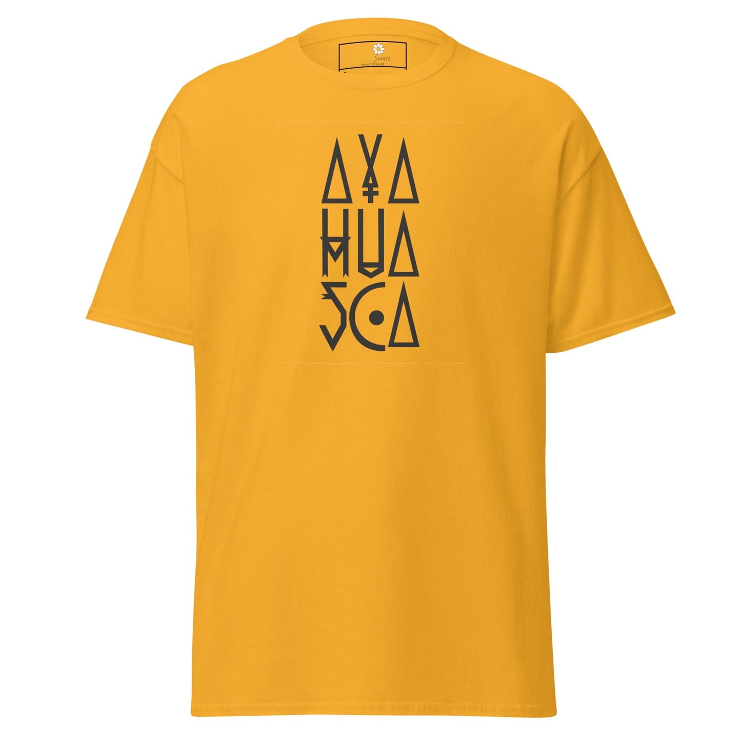 Unisex classic t-shirt - MYSTIC AYAHUASCA - REGULAR - Gold / S