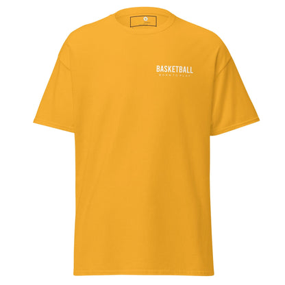 Unisex classic t-shirt - SPORT BASKETBALL - REGULAR - Gold / S