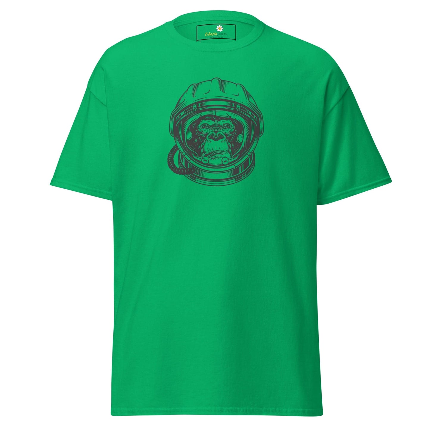Unisex classic tee - WILD LIFE ASTRONAUT CHIMP - REGULAR - Irish Green / S