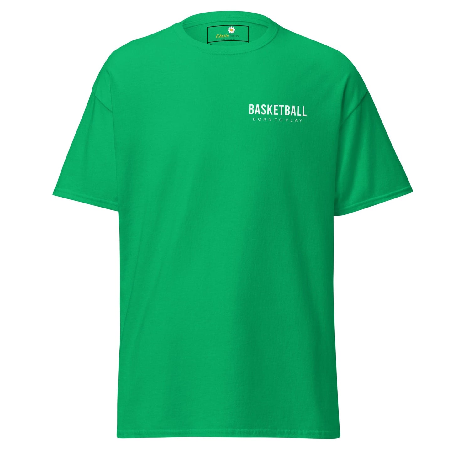Unisex classic t-shirt - SPORT BASKETBALL - REGULAR - Irish Green / S