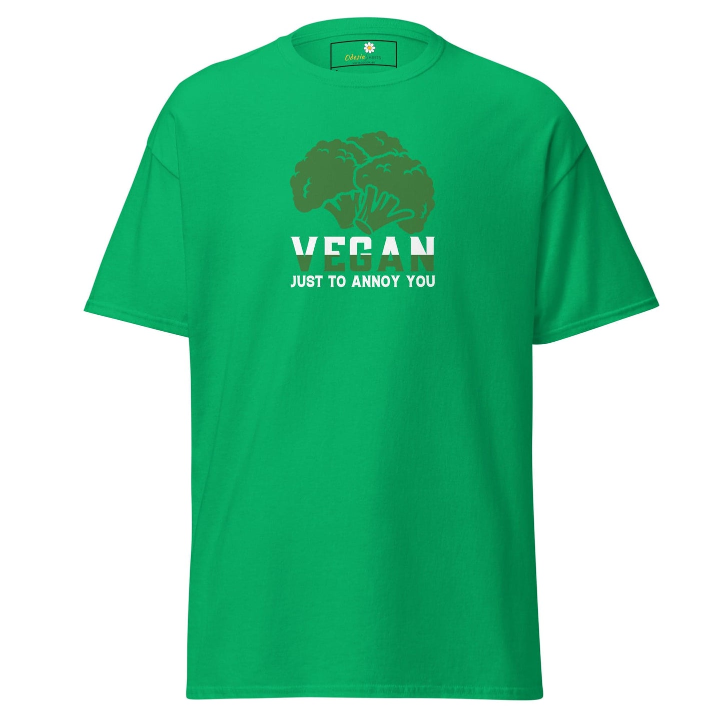 Unisex classic tee - GREEN VEGAN TO ANNOY YOU - REGULAR - Irish Green / S
