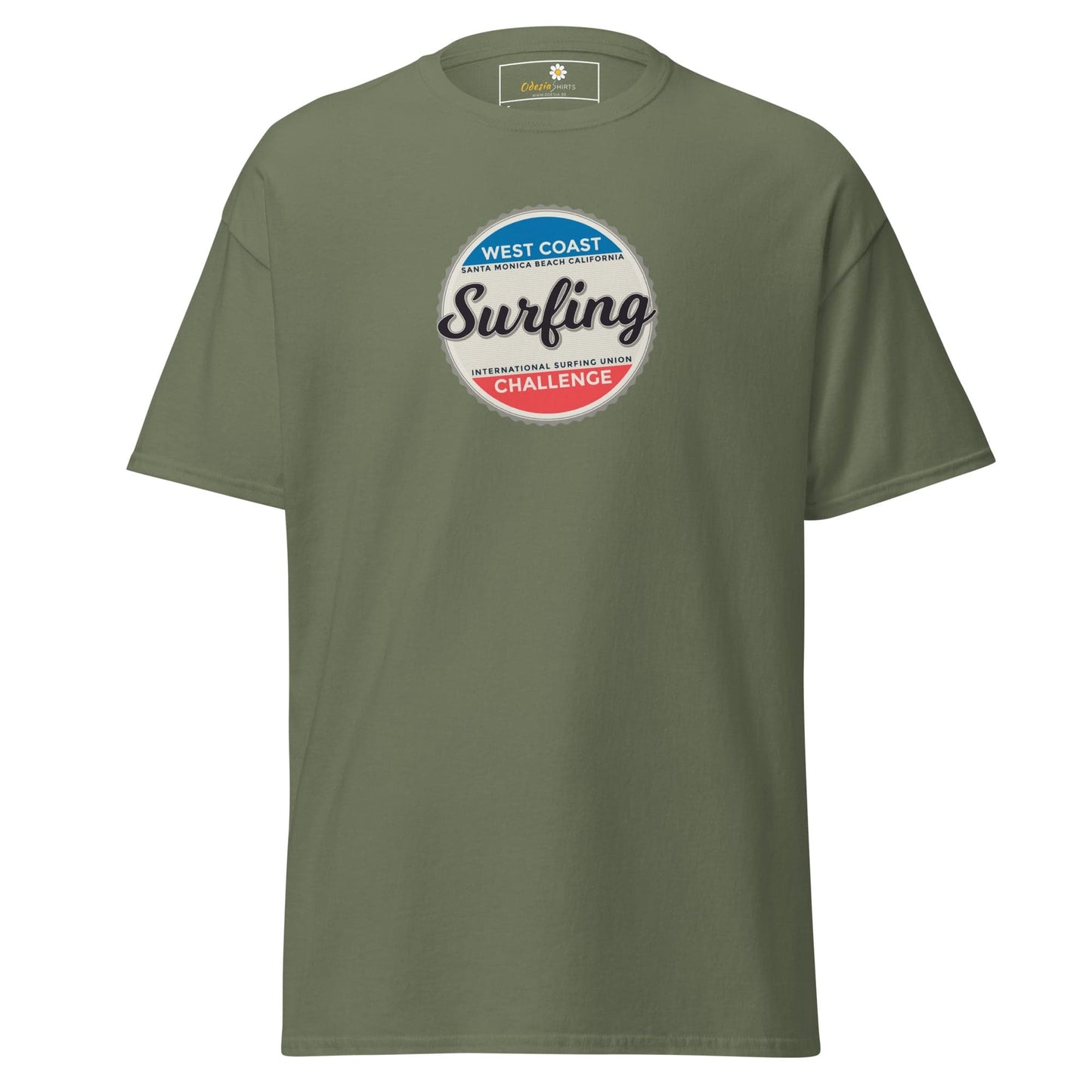 Unisex classic tee - SPORT SURFING COAST - REGULAR - Military Green / S