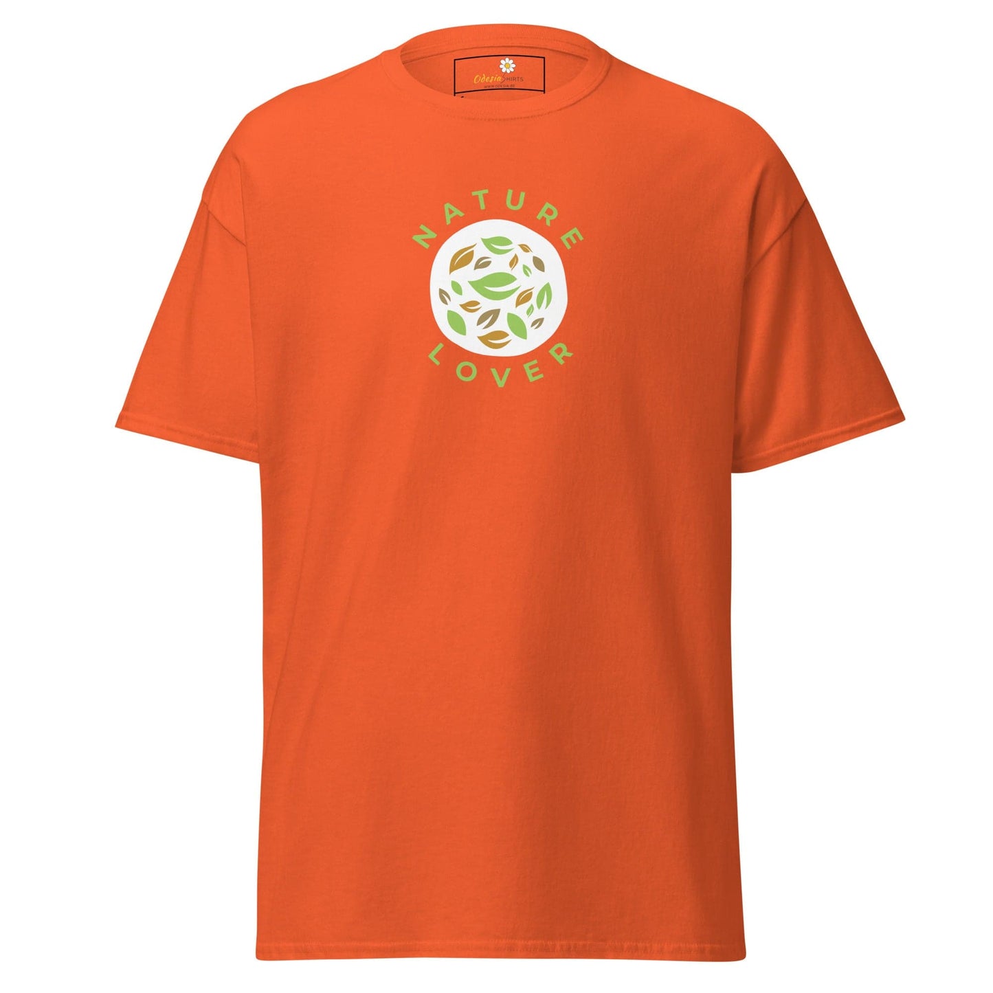 Unisex classic tee - NATURE LOVER - REGULAR - Orange / S