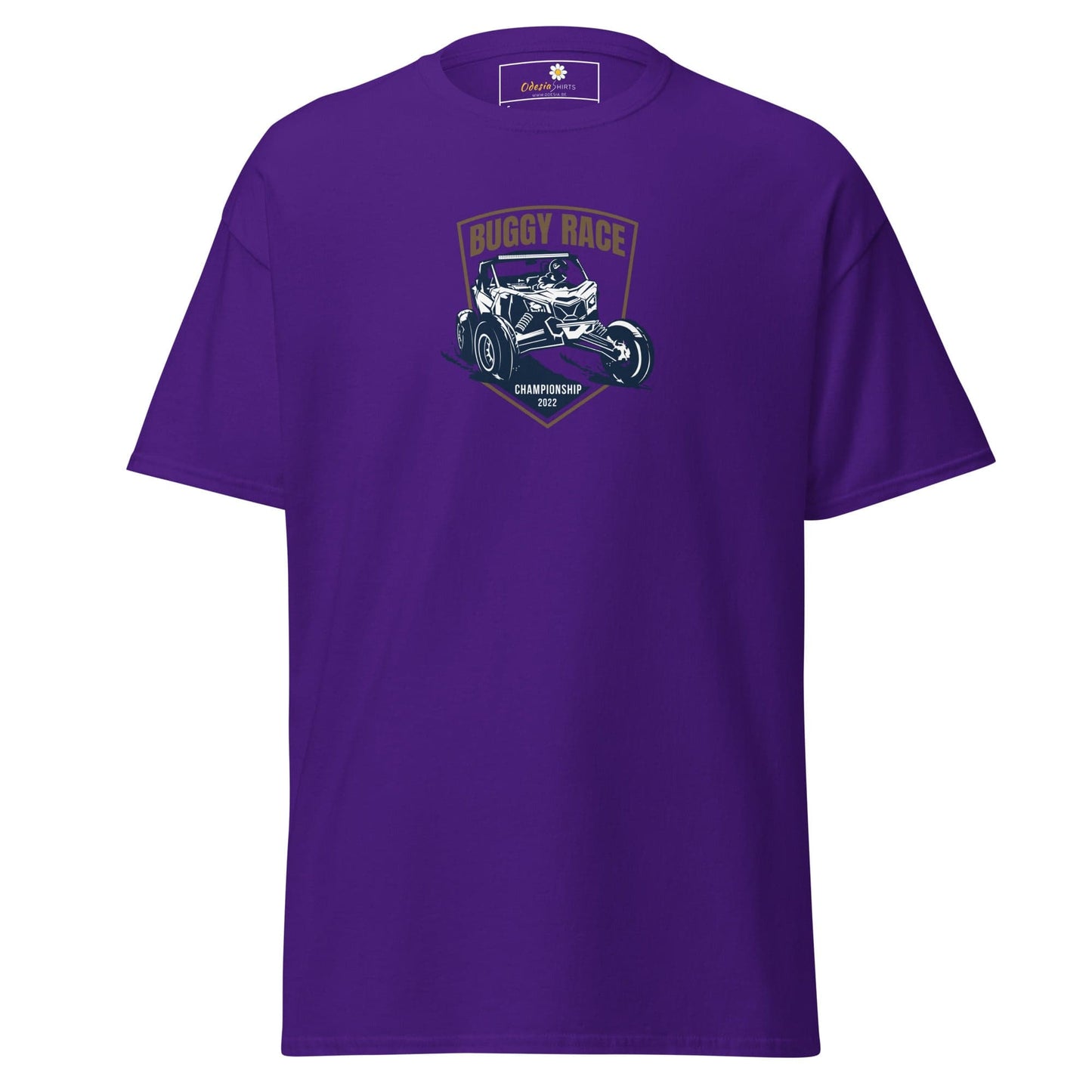 Unisex classic t-shirt - MOTOR BUGGY RACE - REGULAR - Purple / S
