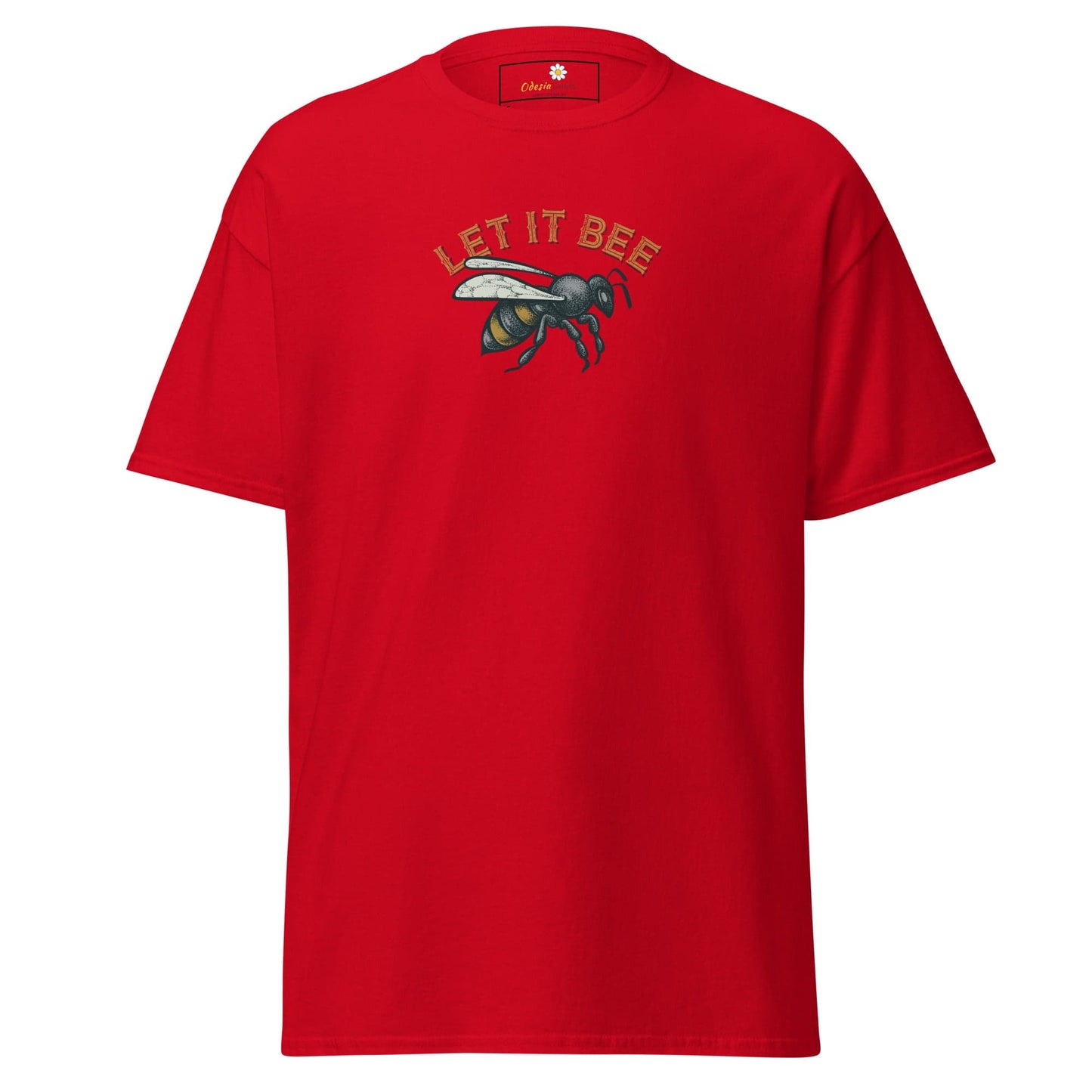 Unisex classic tee - ANIMALS MISC FUN BEE - REGULAR - Red / S