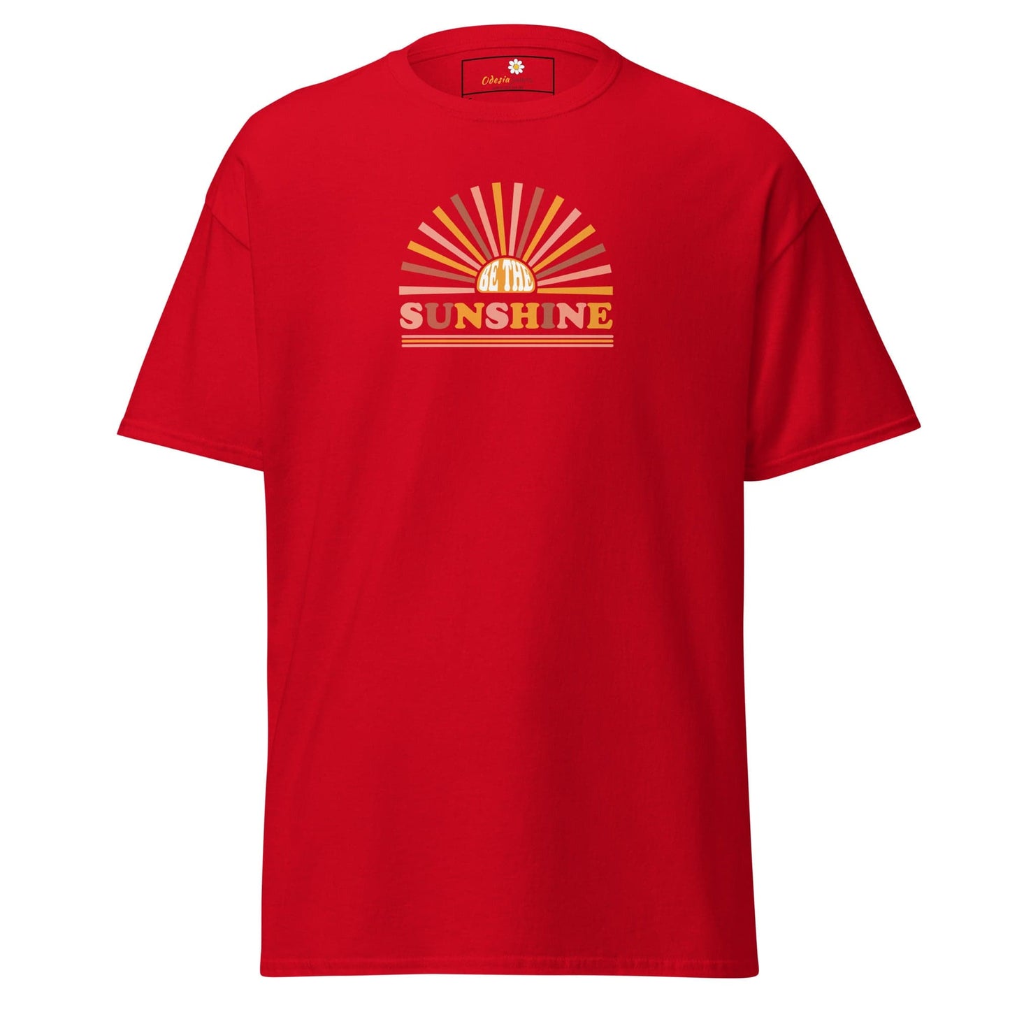 Unisex classic tee - SUMMER SUNSHINE - REGULAR - Red / S