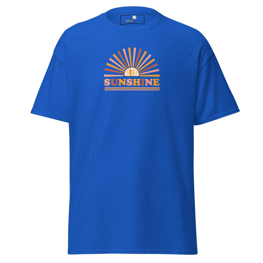 Unisex classic tee - SUMMER SUNSHINE - REGULAR - Royal / S