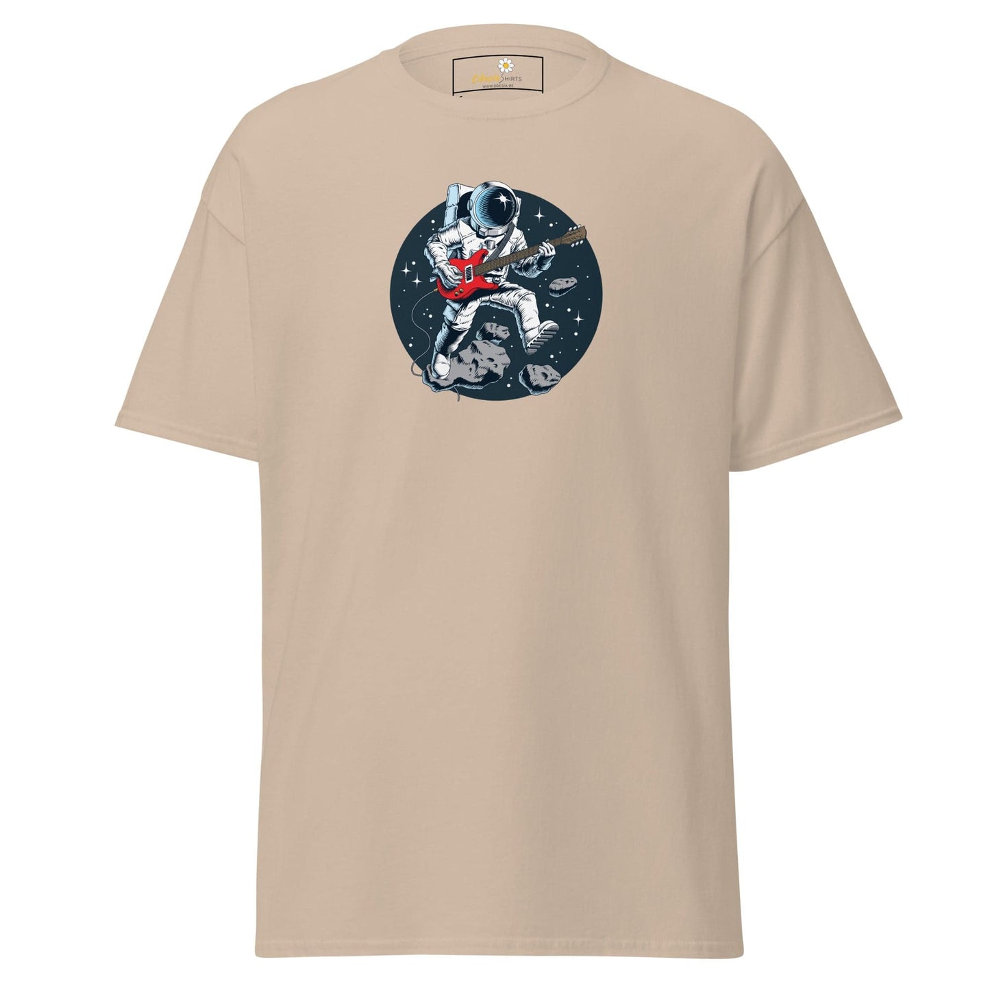 Unisex classic tee - ASTRONAUT MUSIC ROCK - REGULAR - Sand / S