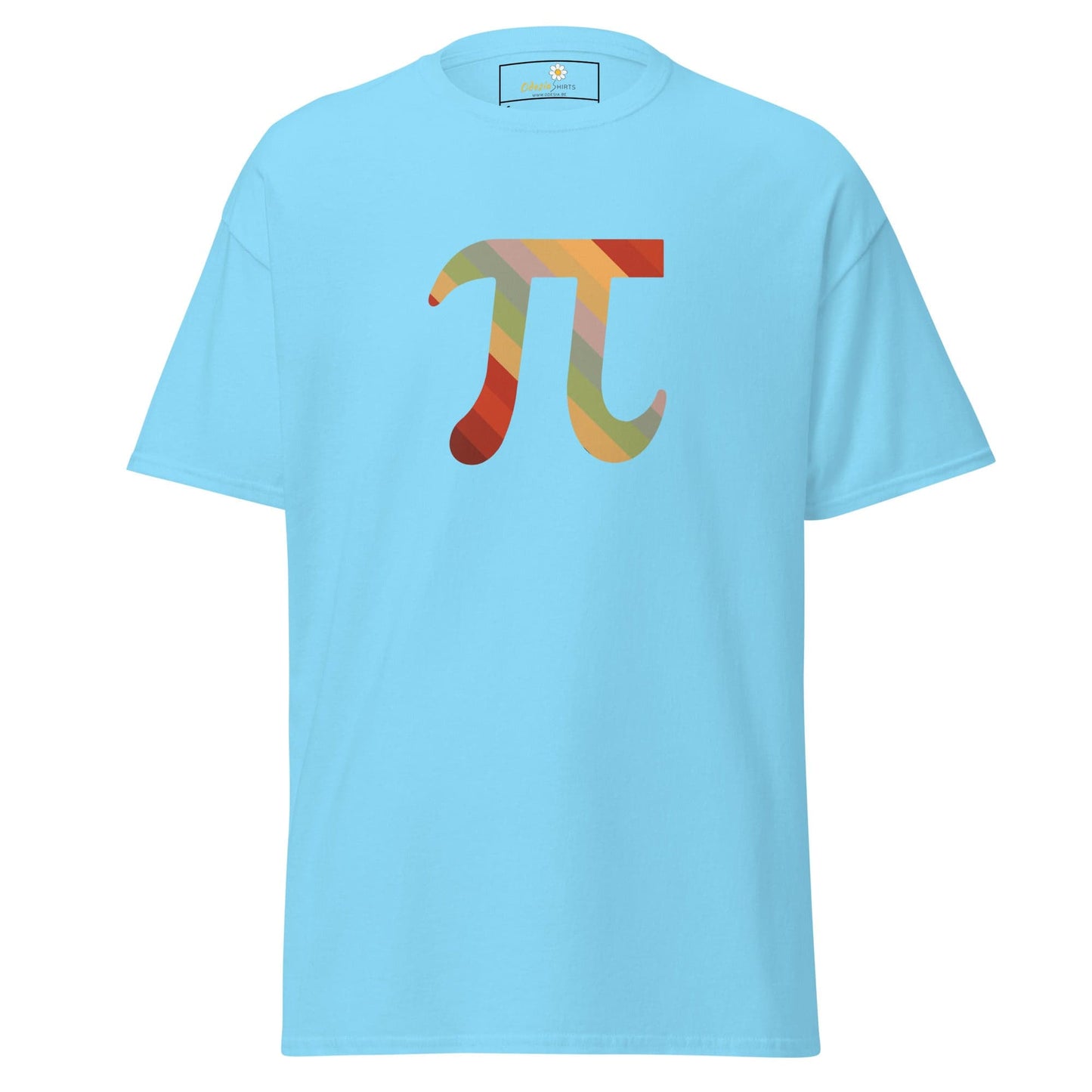 Unisex classic tee - MISC MATHI PI - REGULAR - Sky / S