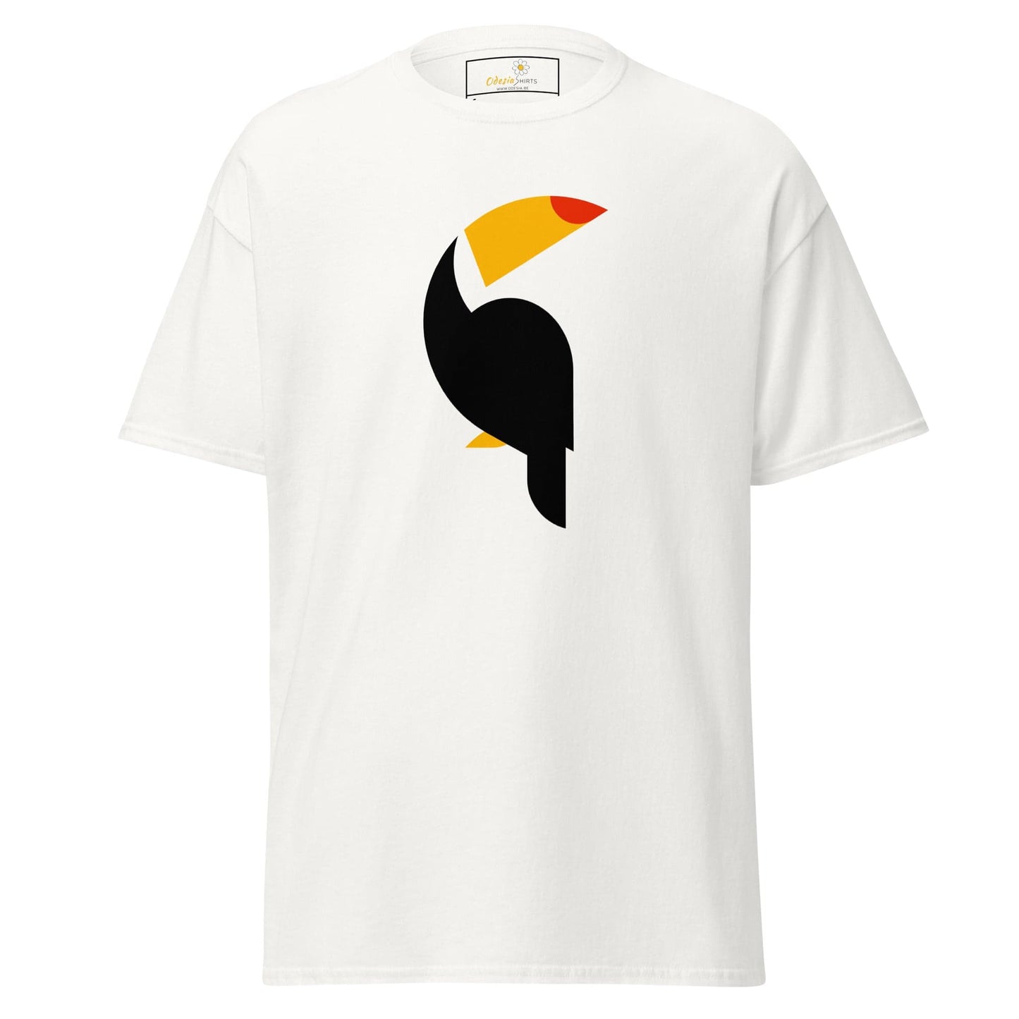 Unisex classic t-shirt - WILD LIFE TOUCAN - REGULAR - White / S