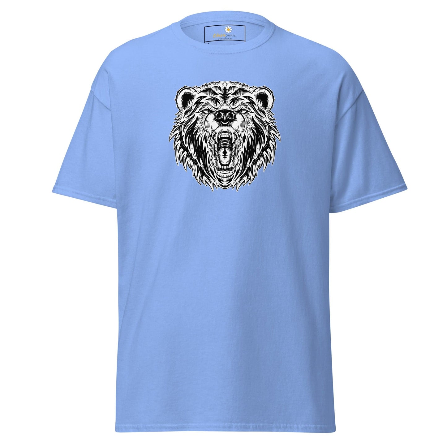 Unisex classic t-shirt - WILD LIFE BEAR - REGULAR - Carolina Blue / S
