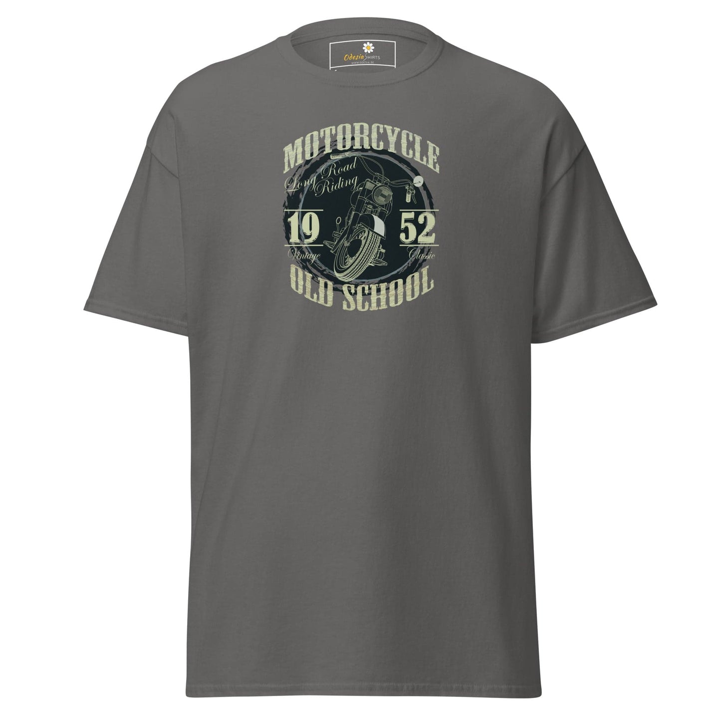 Unisex classic t-shirt - MISC MOTORCYCLE 1952 - REGULAR - Charcoal / S