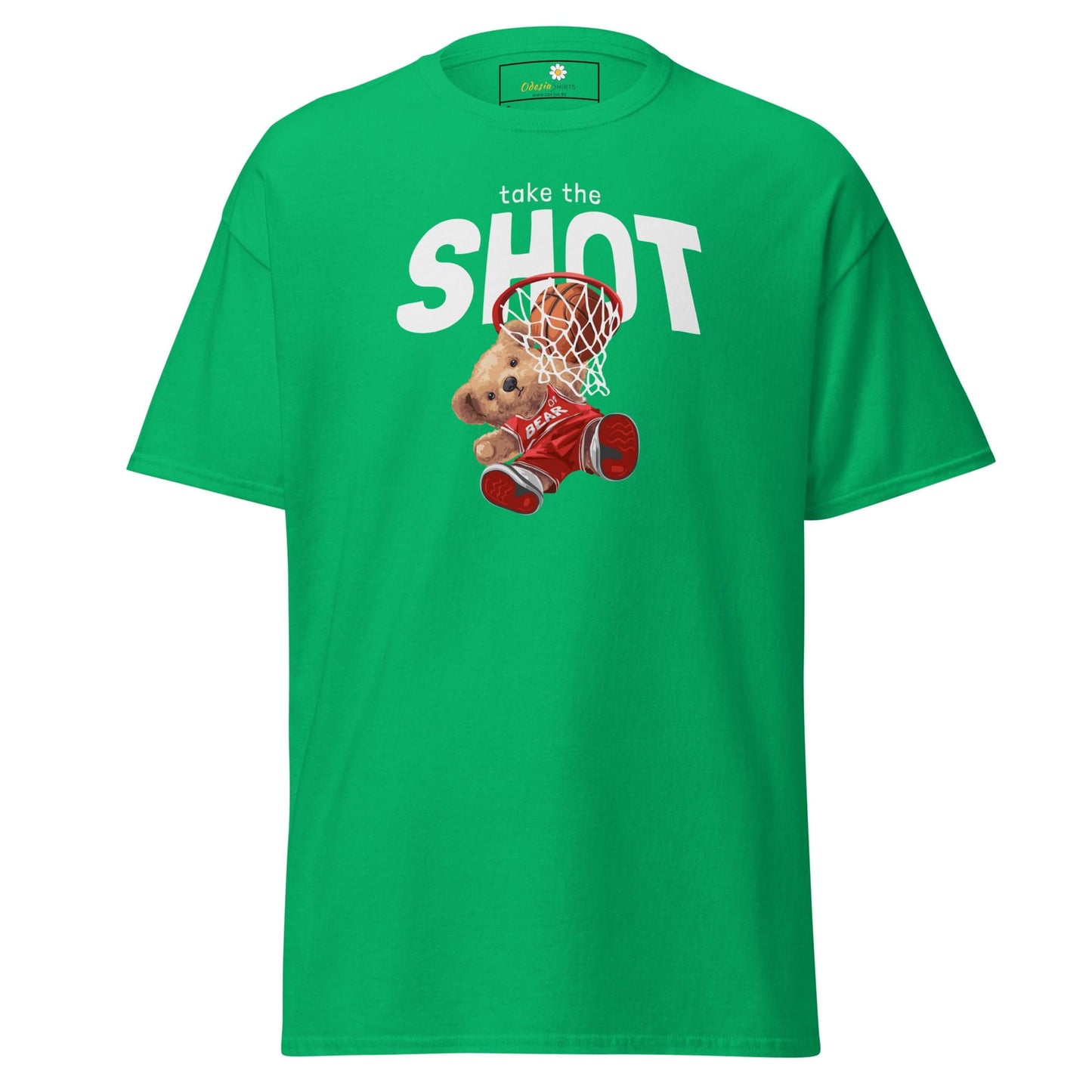 Unisex classic t-shirt - FUN TAKE THE SHOT - REGULAR - Irish Green / S