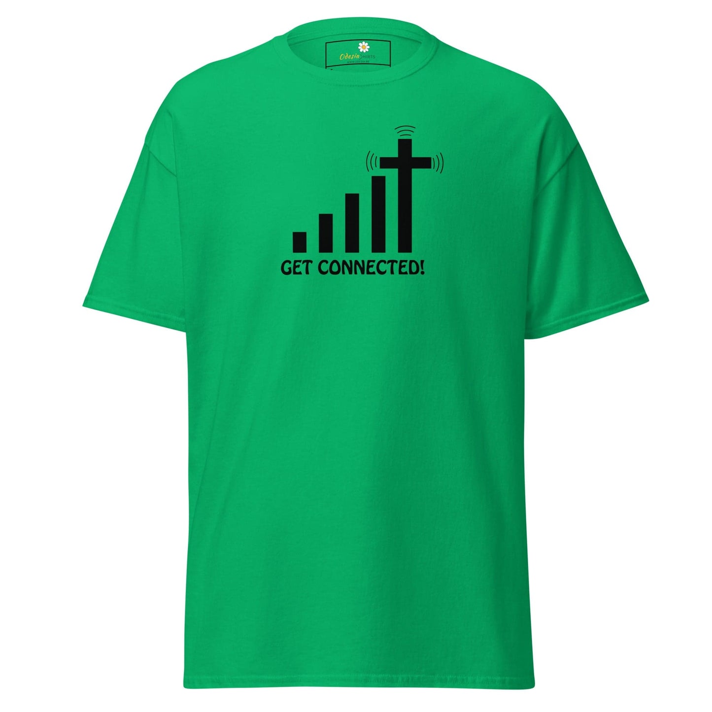 Unisex classic t-shirt - SPIRITUAL GET CONNECTED - REGULAR - Irish Green / S