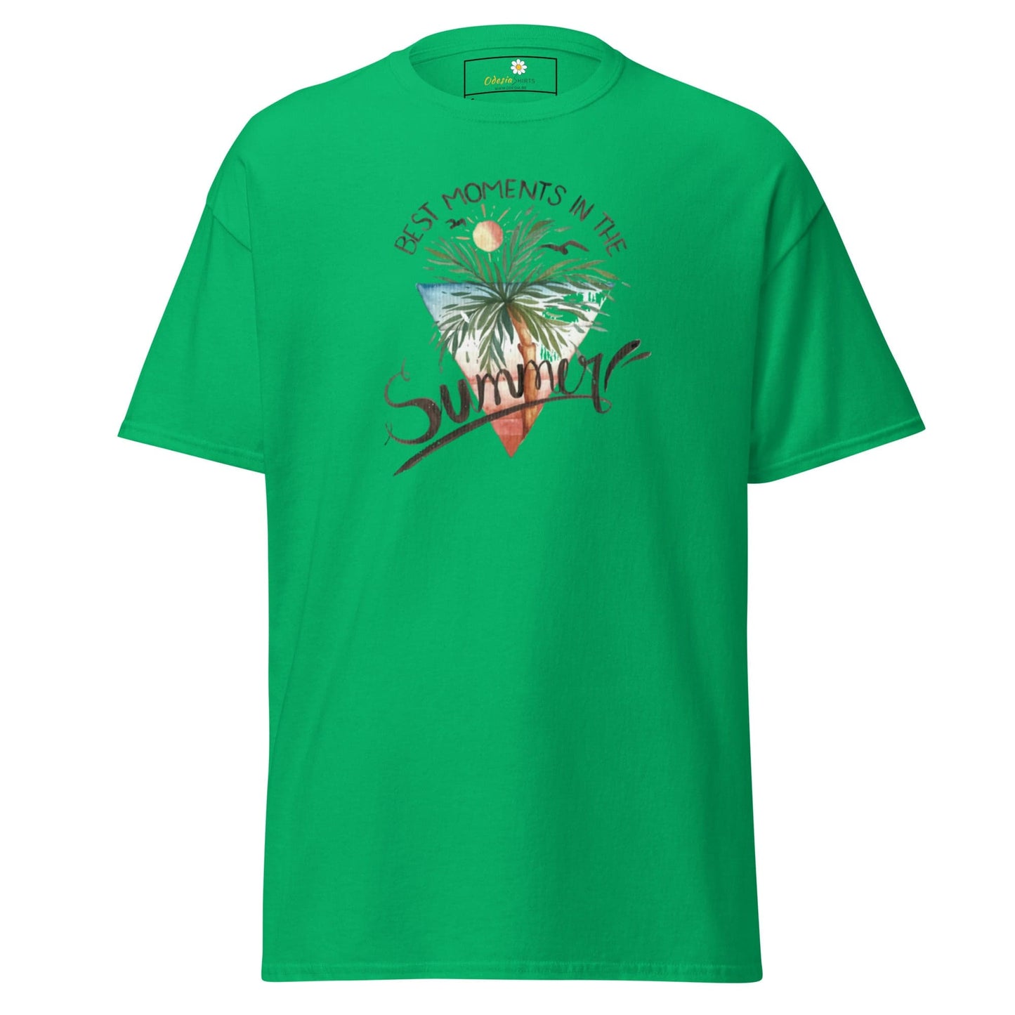 Unisex classic t-shirt - SUMMER SCENE - REGULAR - Irish Green / S