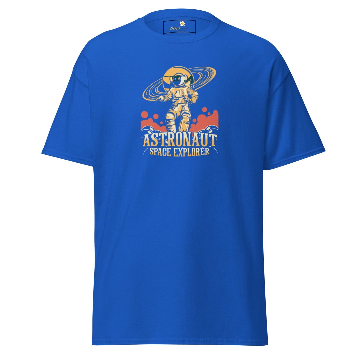 Unisex classic t-shirt - ASTRONAUT SPACE EXPLORER - REGULAR - Royal / S