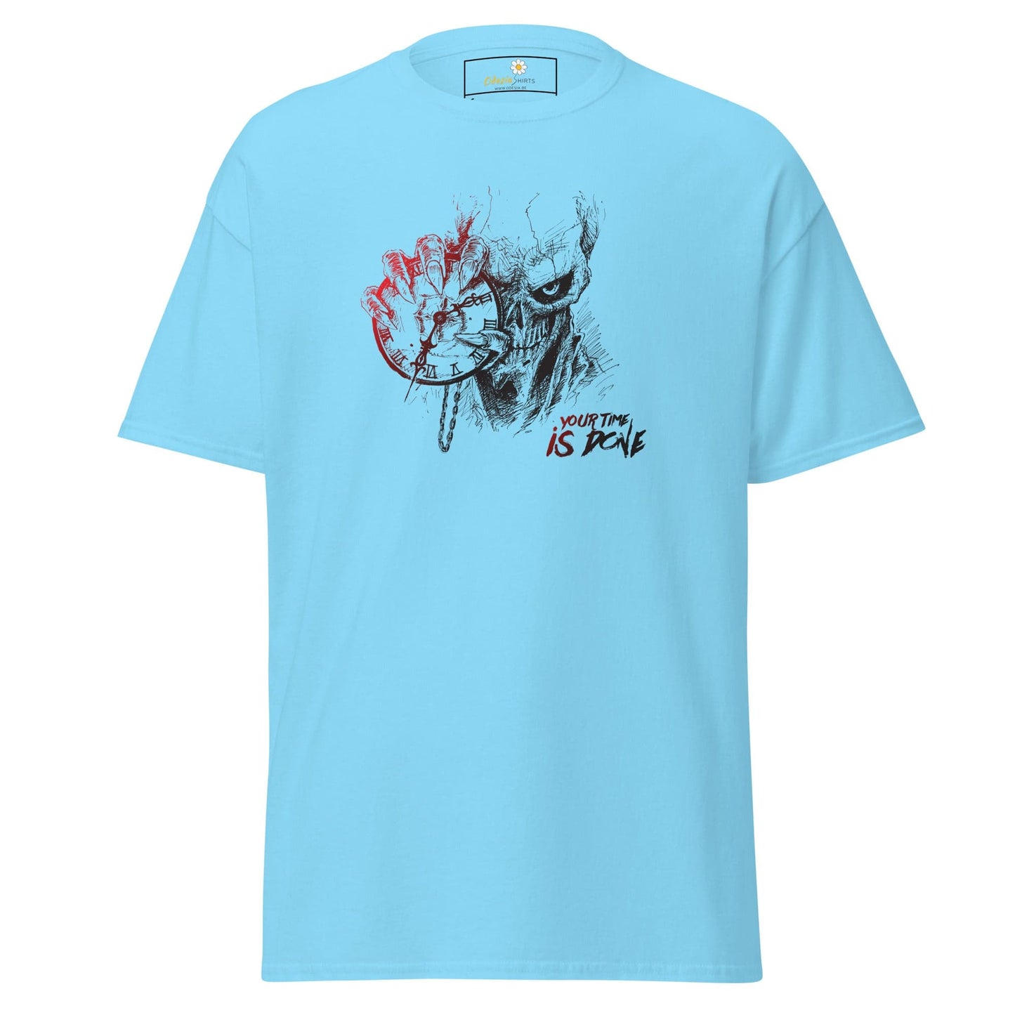 Unisex classic t-shirt - FANTASY TIME IS DUE - REGULAR - Sky / S