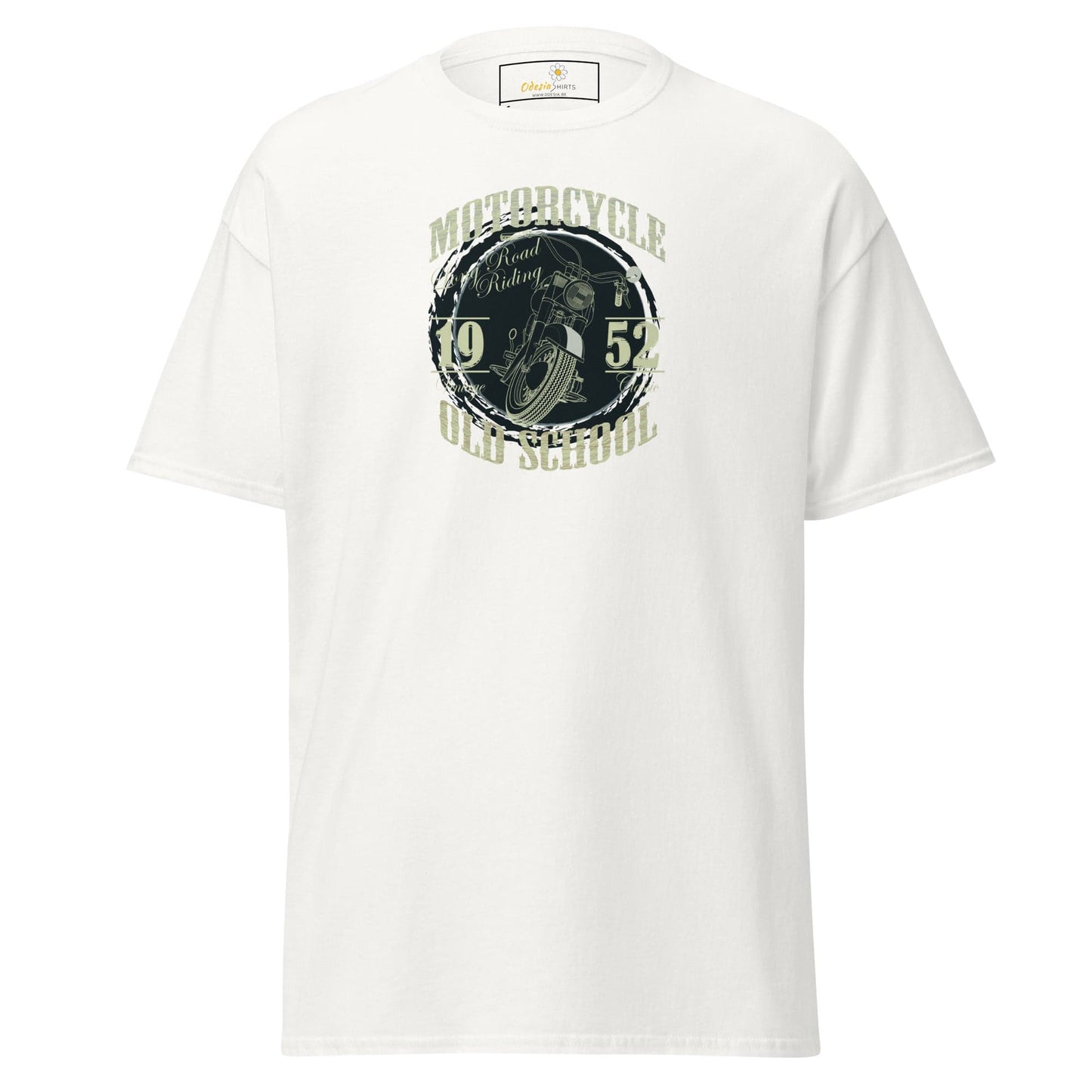 Unisex classic t-shirt - MISC MOTORCYCLE 1952 - REGULAR - White / S